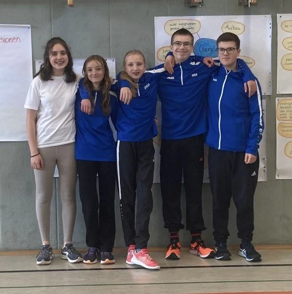 Die neuen Sporthelfer 1 des Vereins