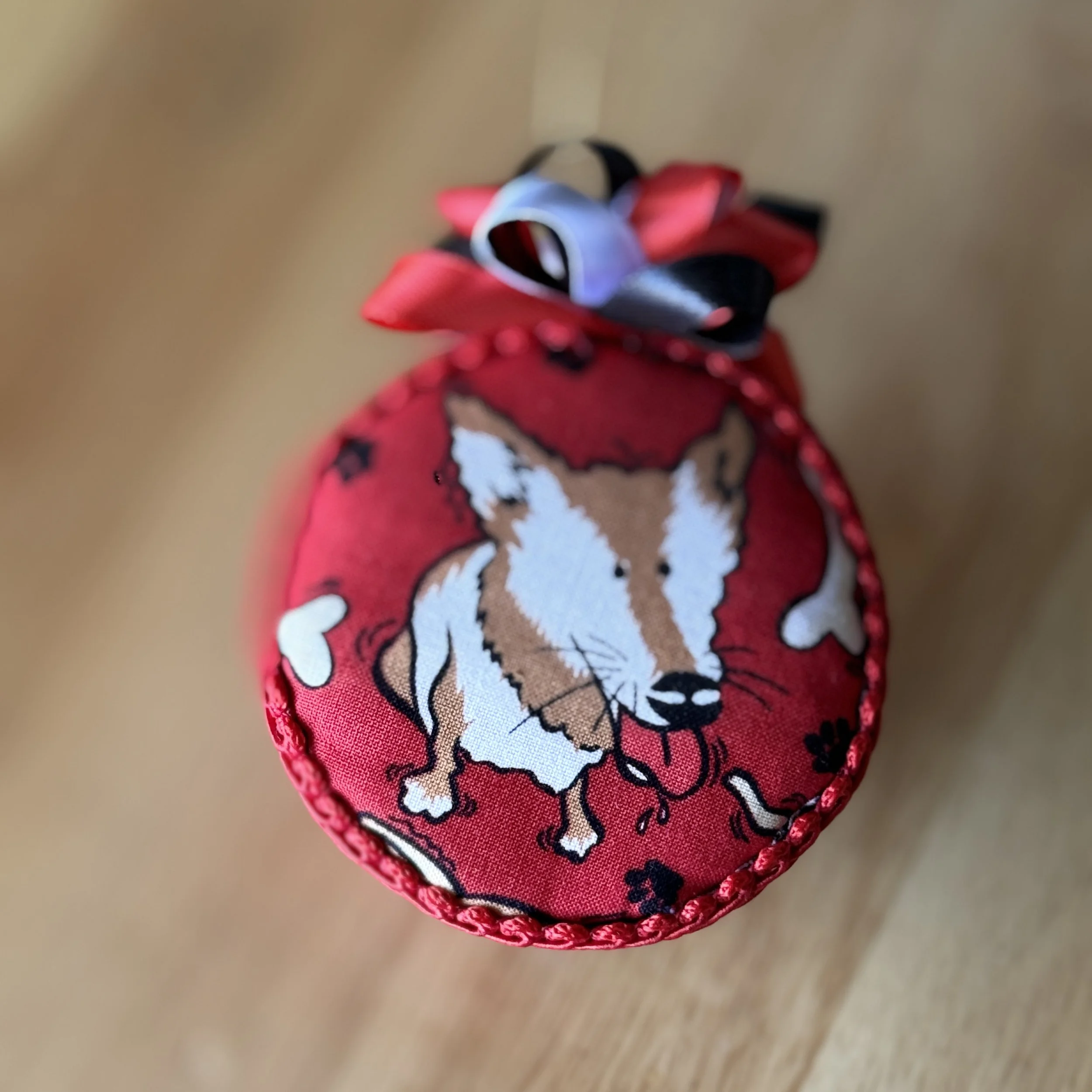 Festive Canine Charm Ornament