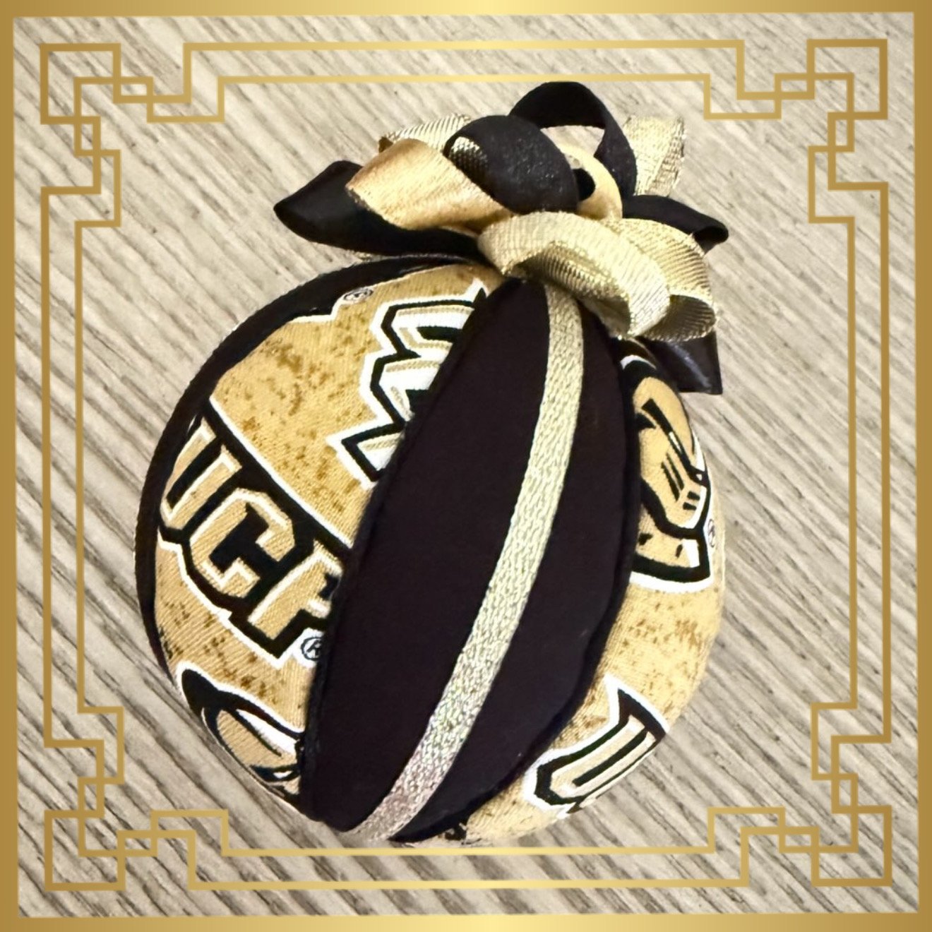 UCF Gold & Black Ornament