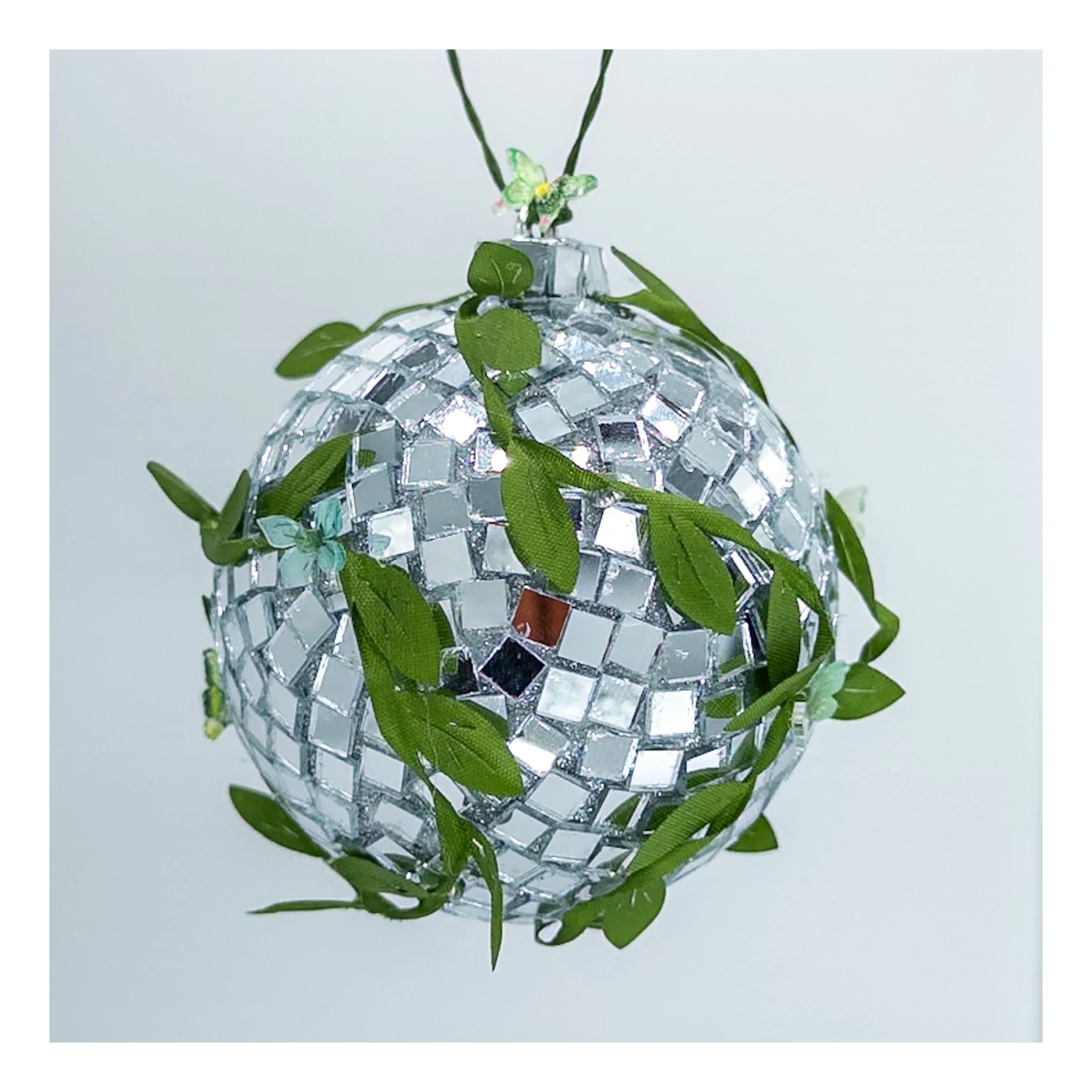 Inspired Mirror Ball Ornament