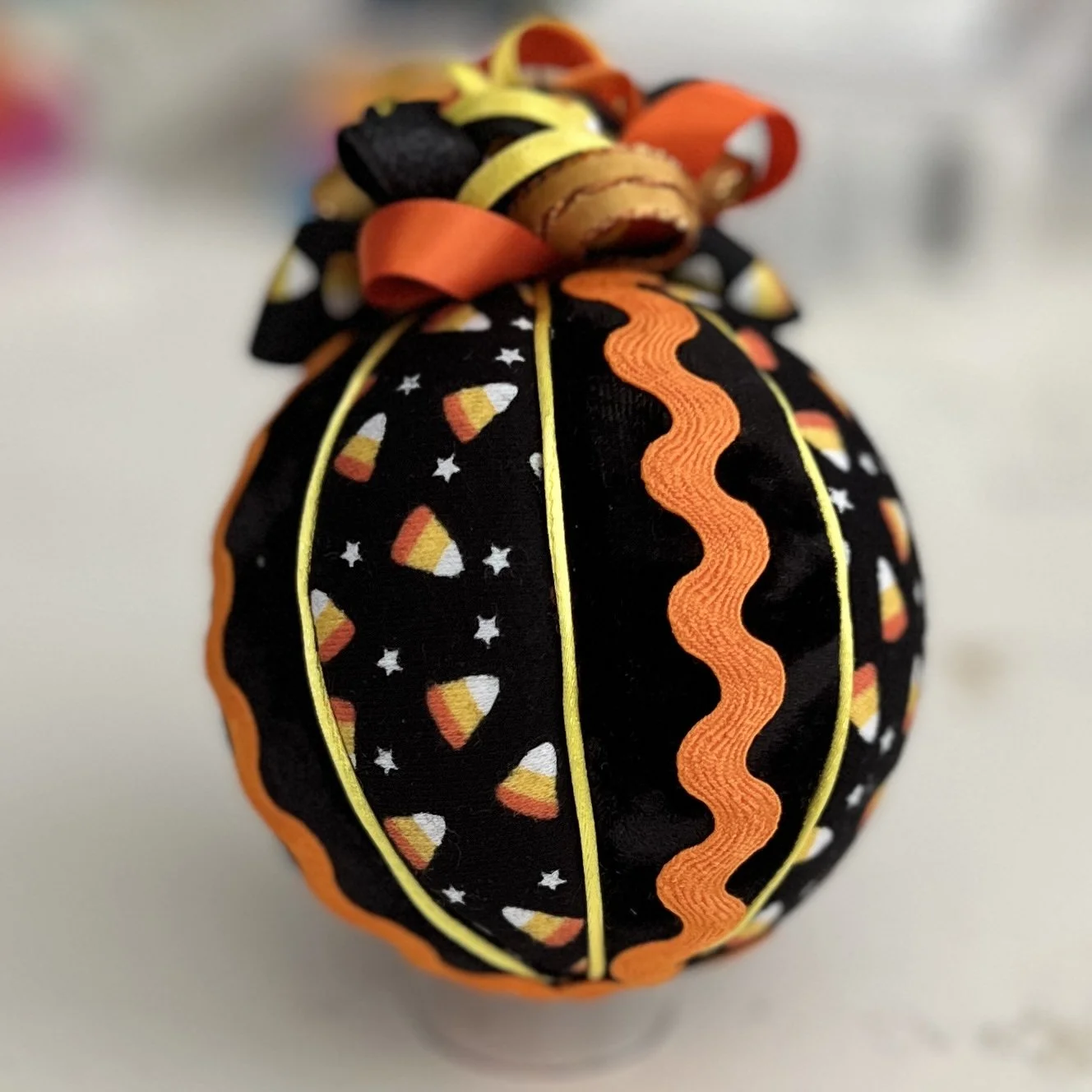 Halloween Candy Corn Ornament