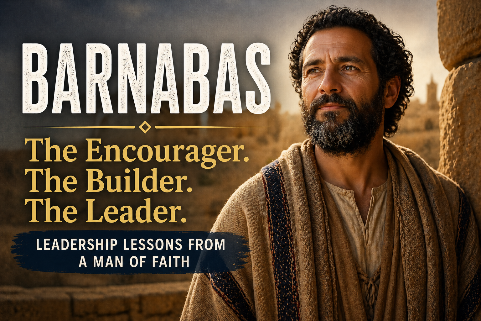 Leading with Encouragement: What Barnabas Teaches Us About Leadership Today