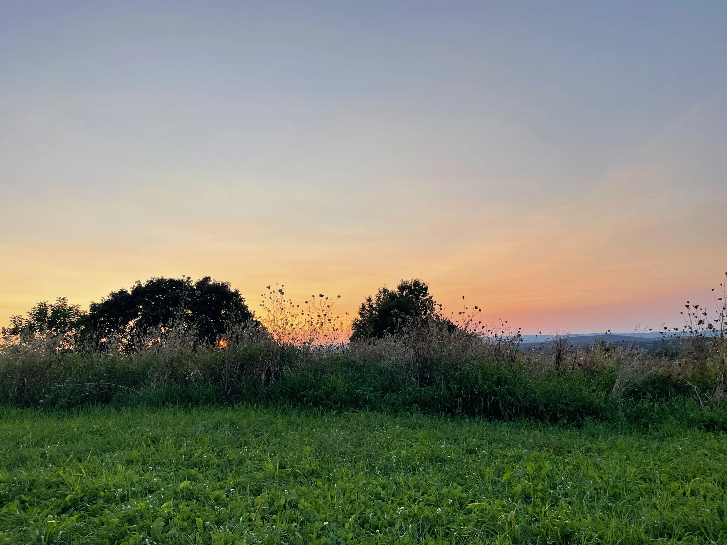 Western Mass sunset