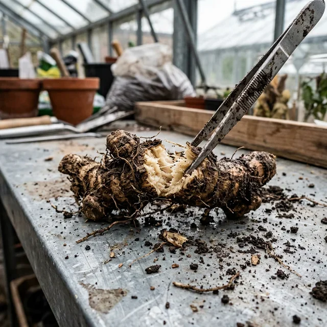ancient heritage root variety being propagated at vatican nurseries