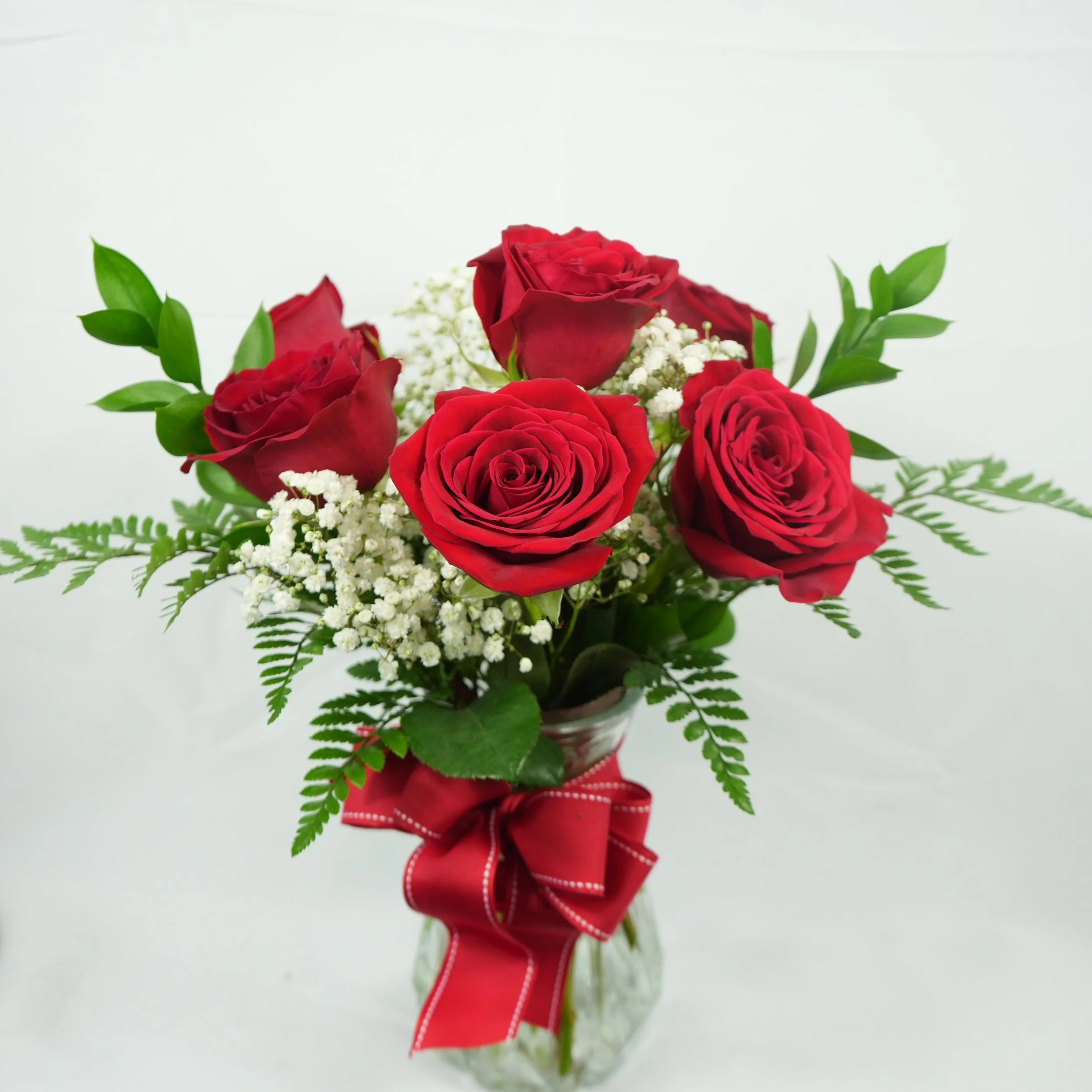 Half Dozen Rose Bouquet