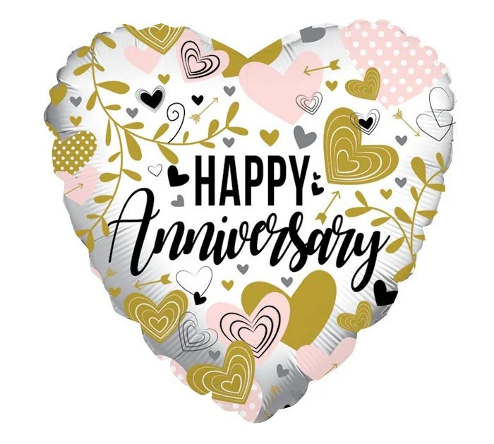 18" Happy Anniversary