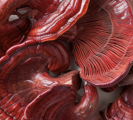 Close-up of sliced red beets showing their deep red color and textured interior.