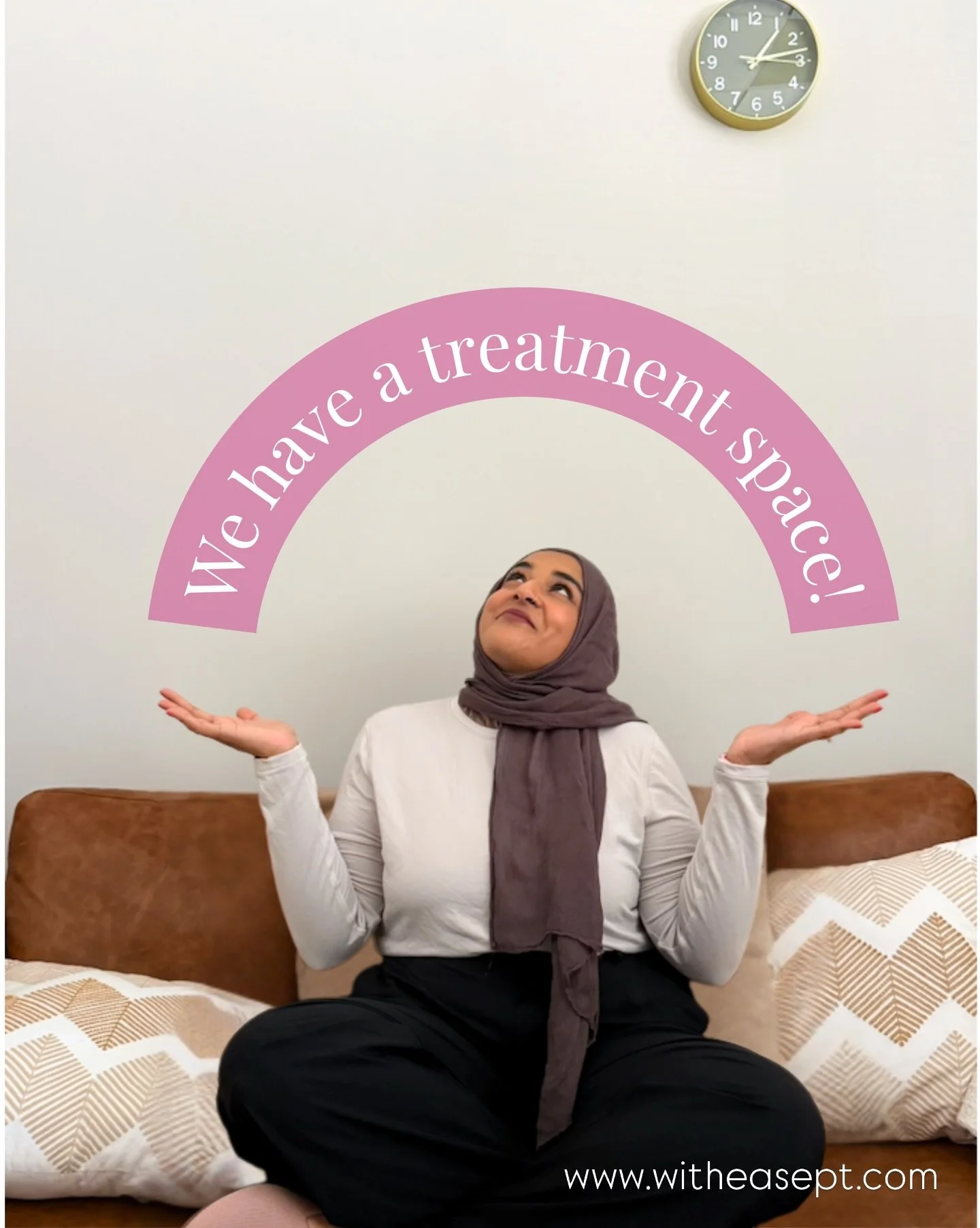 With Ease PT has a home on Sunday&rsquo;s! I&rsquo;m so excited to have a small office space I&rsquo;ll be sharing with a wonderful mental health therapist + I&rsquo;ll still be mobile on the other days. That means I can meet you where you are - a co