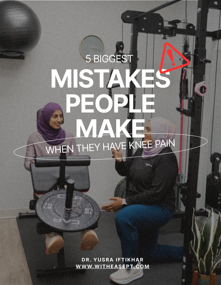 Knee Pain Guide: 5 Most Common Mistakes (PDF)