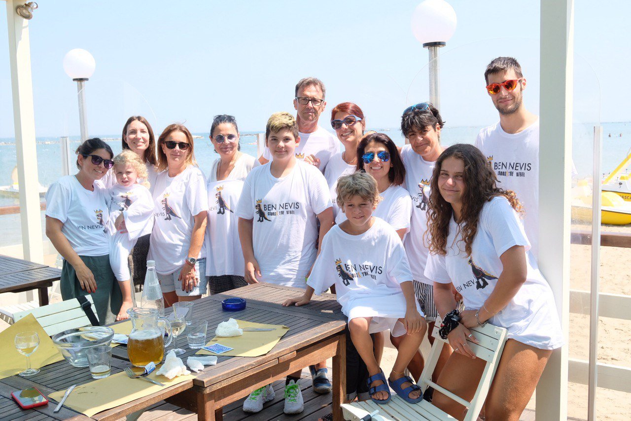 Pranzo aziendale Ben Nevis Cesenatico al ristorante Gambero Rosso.