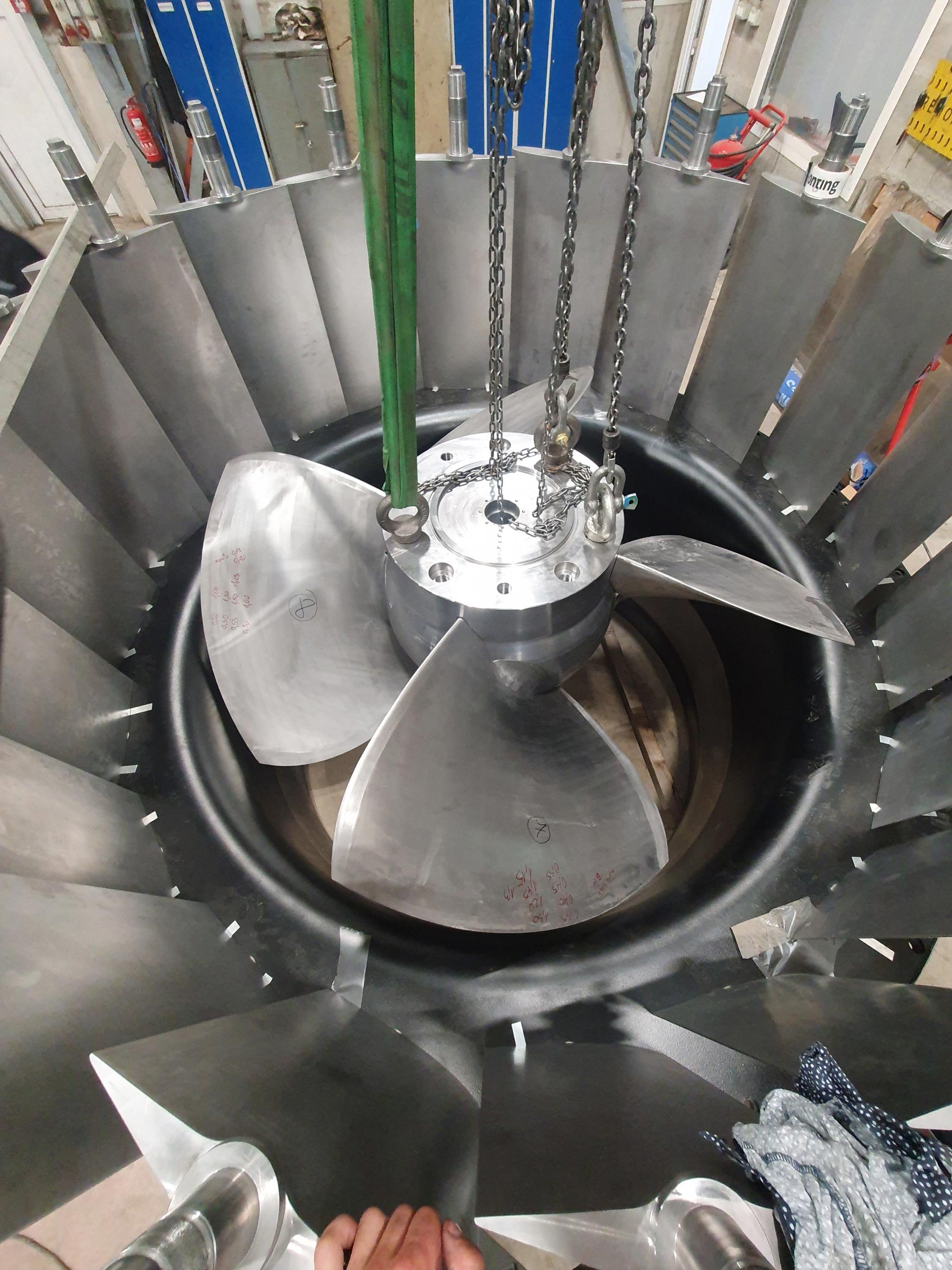 Produksjon av micro-, mini- og småkraftturbiner