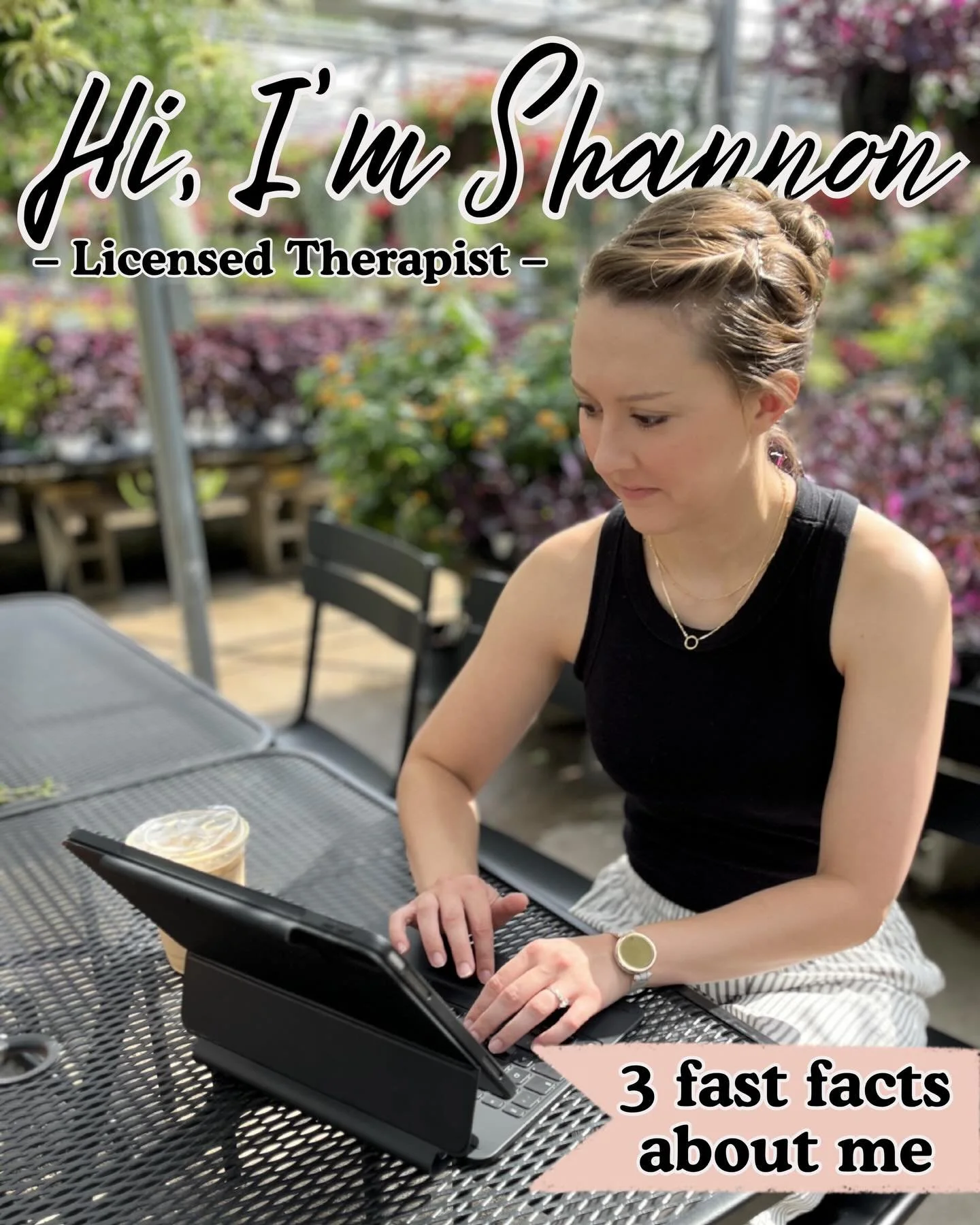 Hi, I&rsquo;m Shannon. 
A licensed therapist in the state of Kansas.
A wife.
A mother of 2. 
A cat mom.

And so much more.