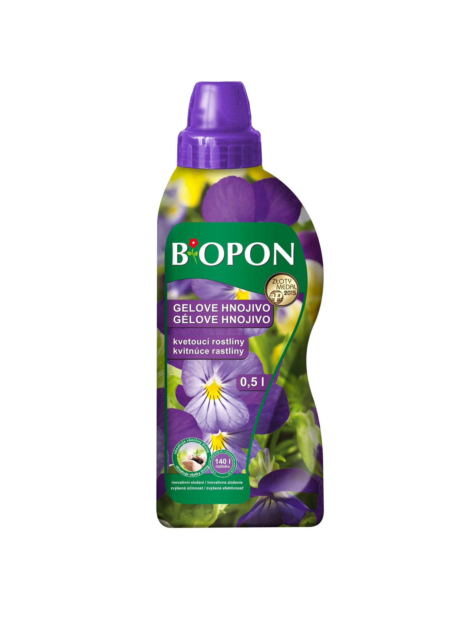 Biopon pre kvitnúce rastliny 500 ml