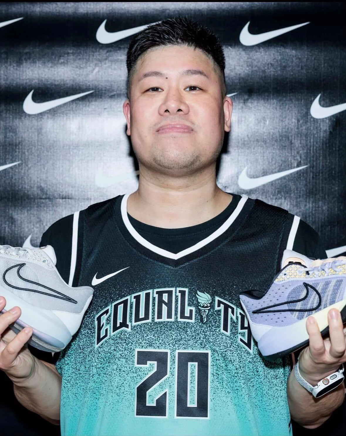 1. MY NAME IS : Stanley Tse

2. MY @ IS : @tsestanley23 

3. IT ALL STARTED WHEN: Stsrted early when hearing the Roundball Classic tune watching NBA on NBC not just for the games, but for the shoes too. It would hit differently for me with my first s