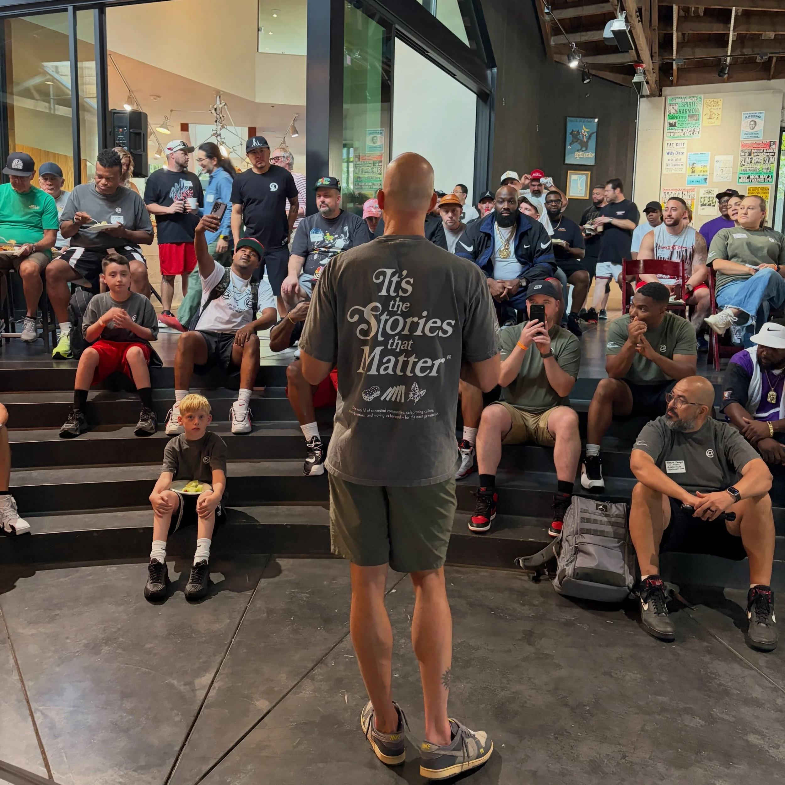 Come for the shoes, stay for the stories.

As we celebrate year 4 in PDX, let&rsquo;s take a minute to thank @bodeckerfound for hosting us and to all of those who took time to fly out from many different areas around the world.

This is amazing becau