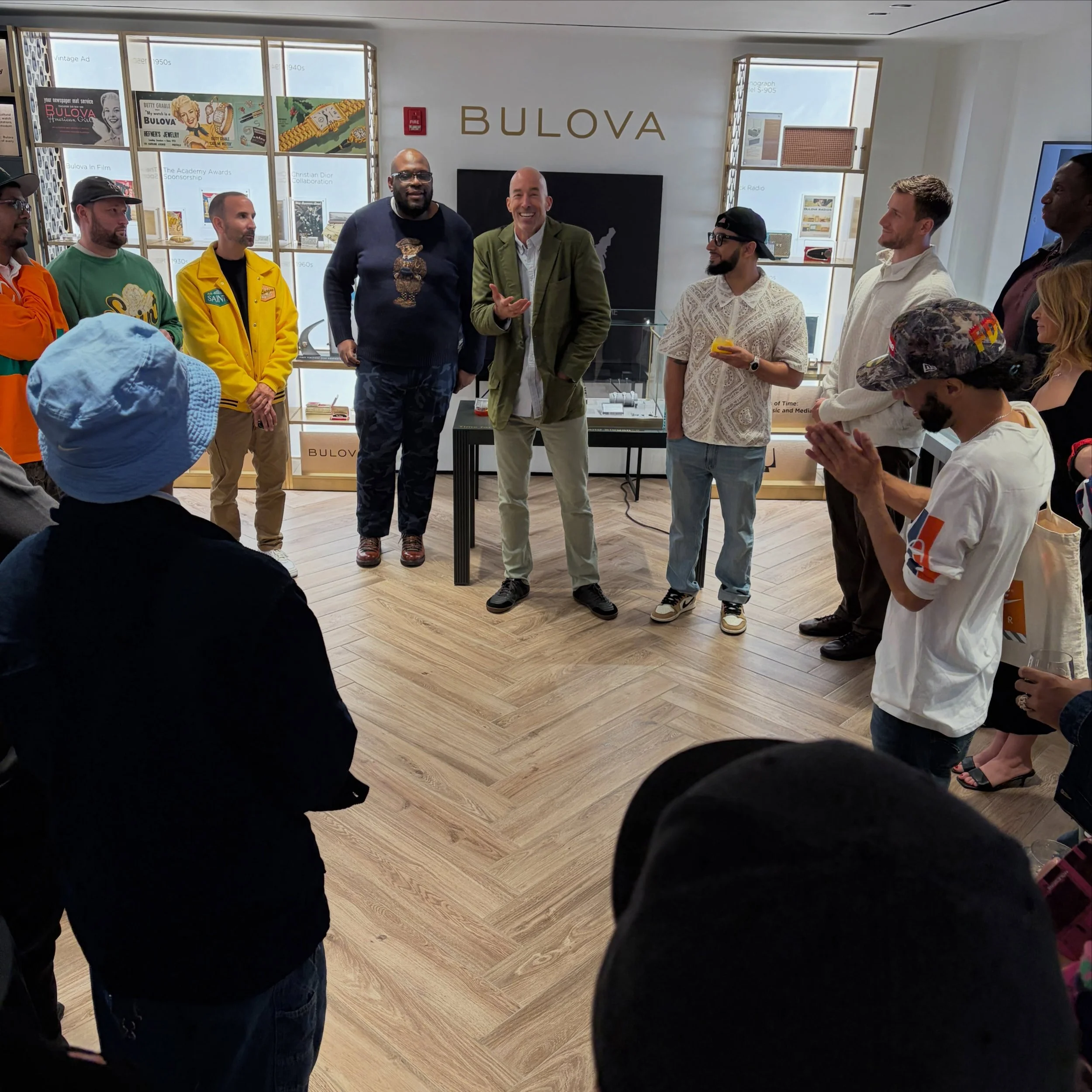 The Stories We Wear (10/15/2026) NYC

Guests were encouraged to bring or wear something that holds personal meaning. The object opens the door. The story is why we gathered.

As the night went on, we heard touching stories about kids, parents, grandp
