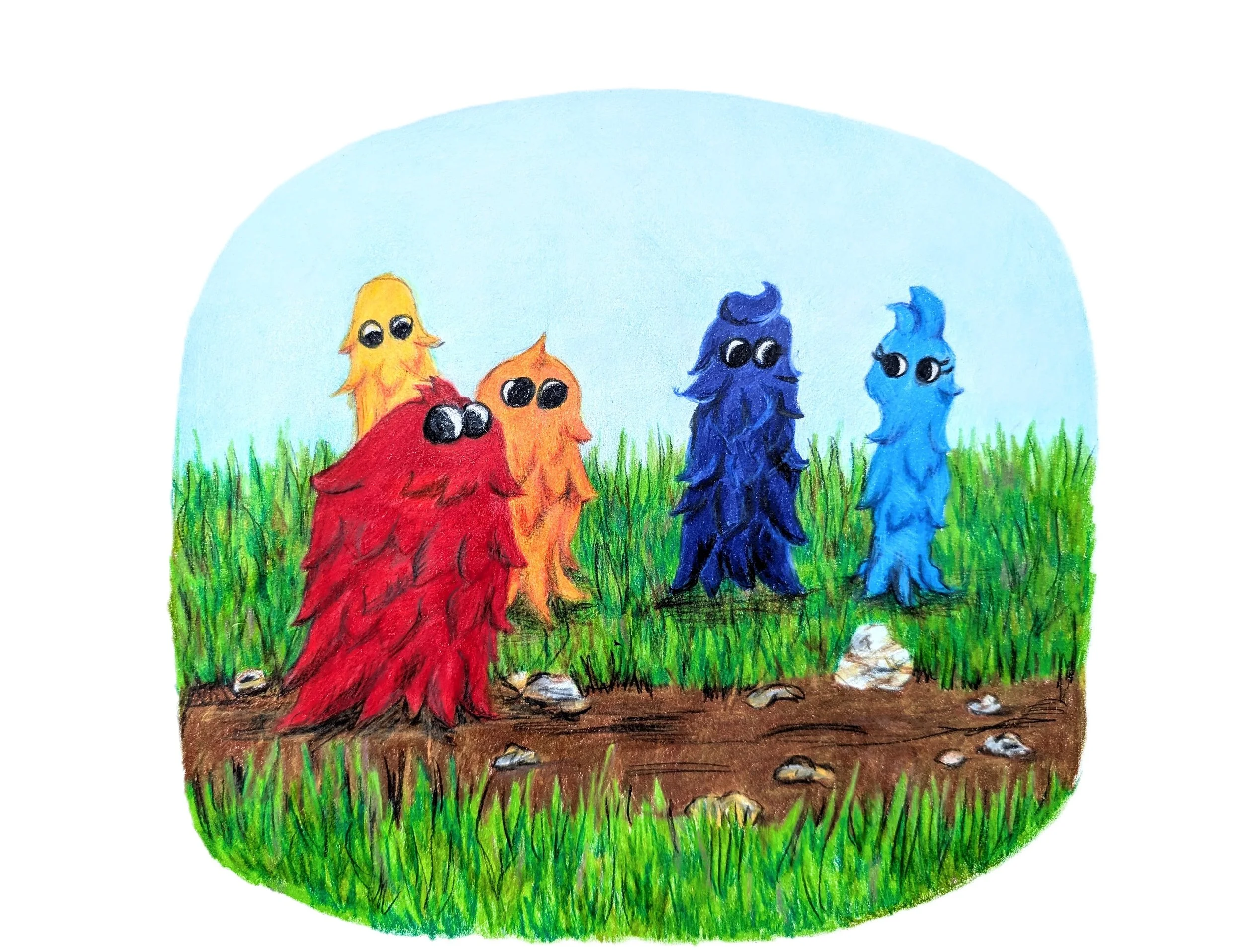 Creature feeling awkward in the world