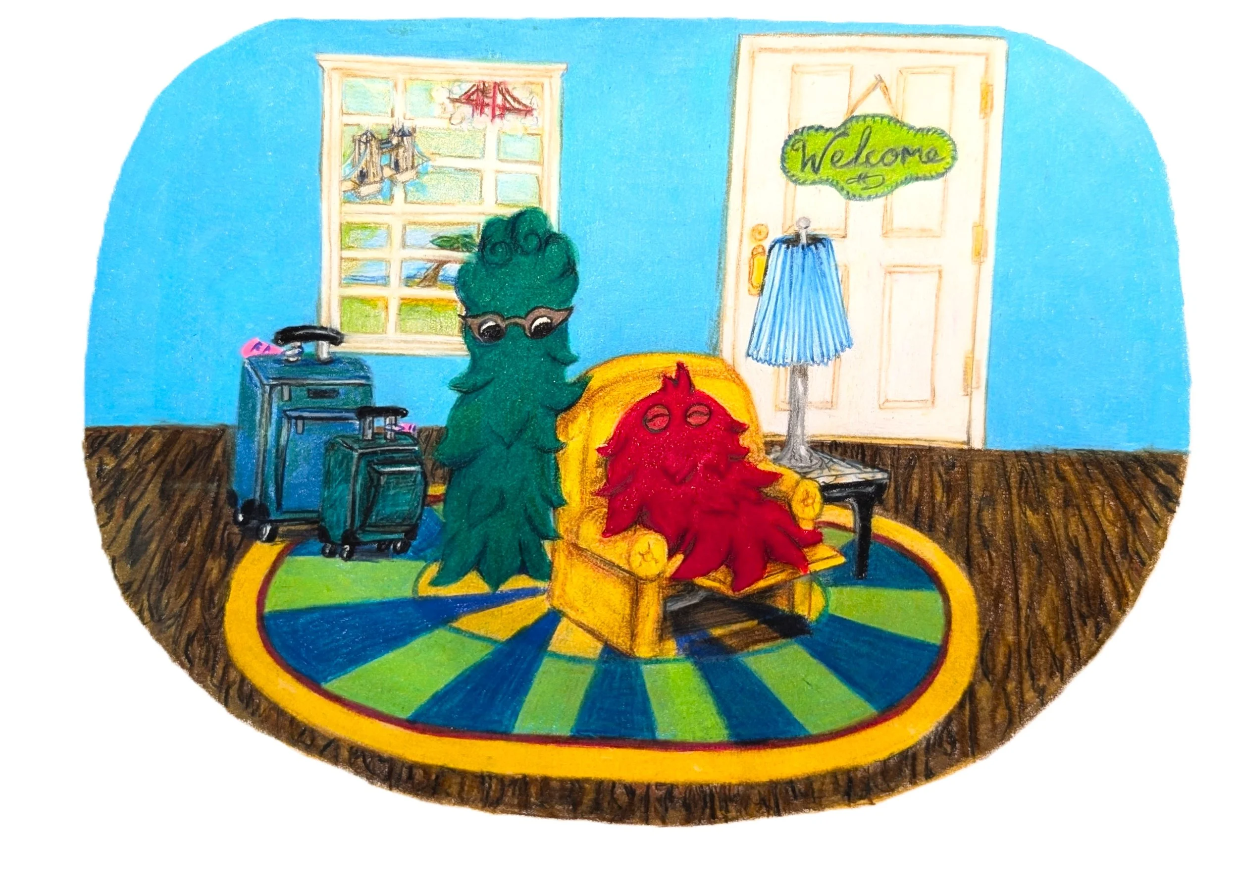 Travel is tough. Air bnb is like home