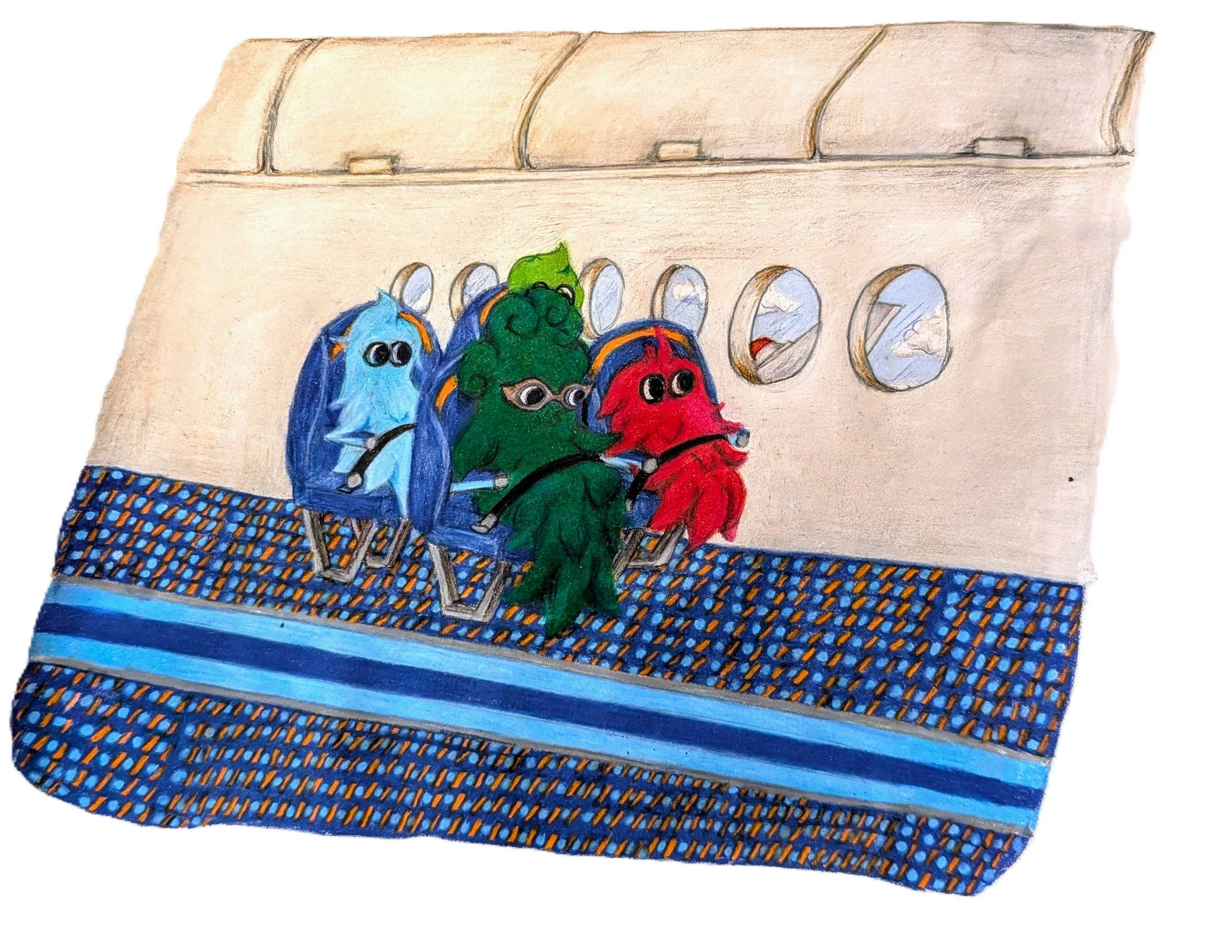 Up and away with Mom is ok