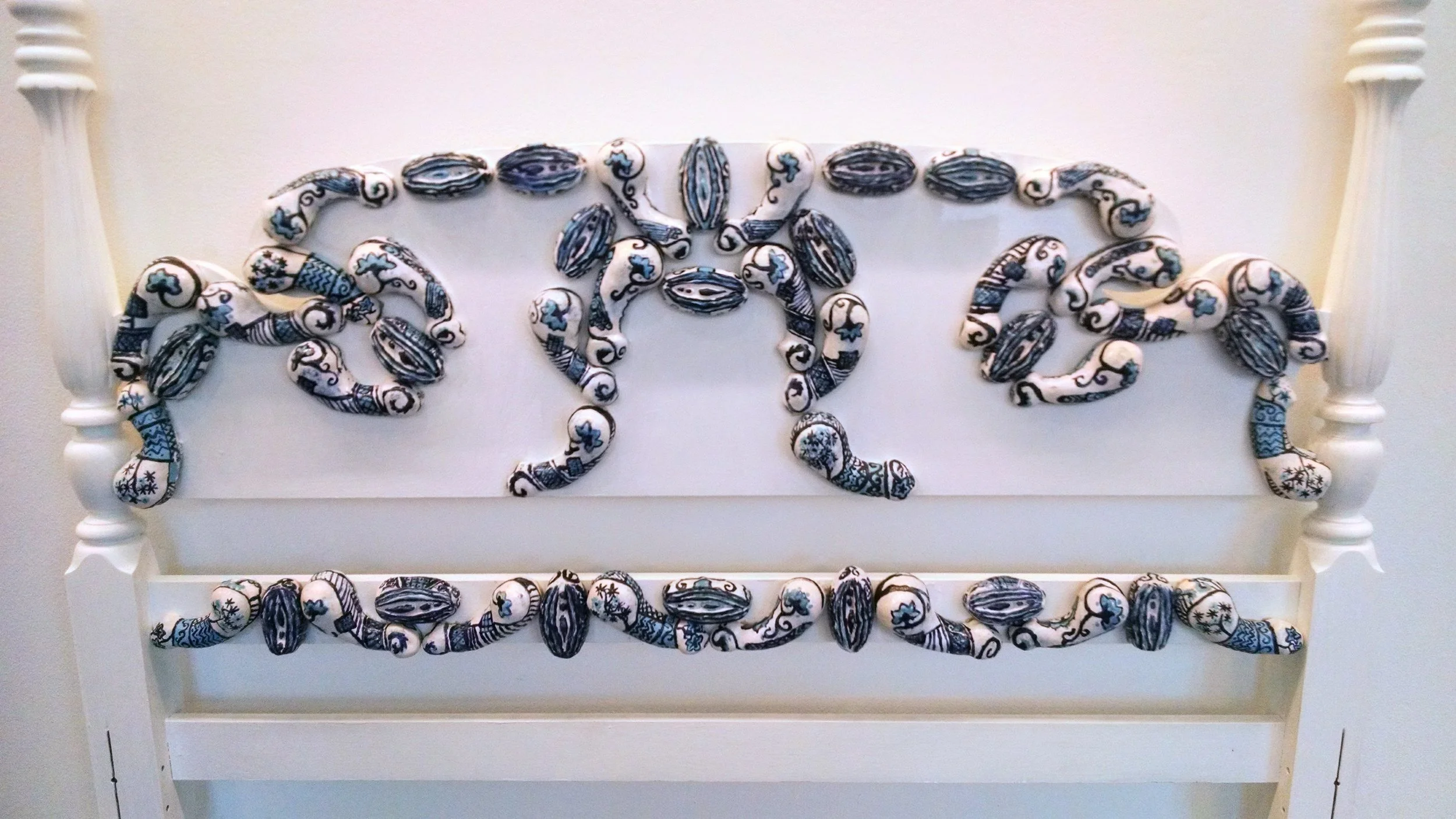 rococco headboard