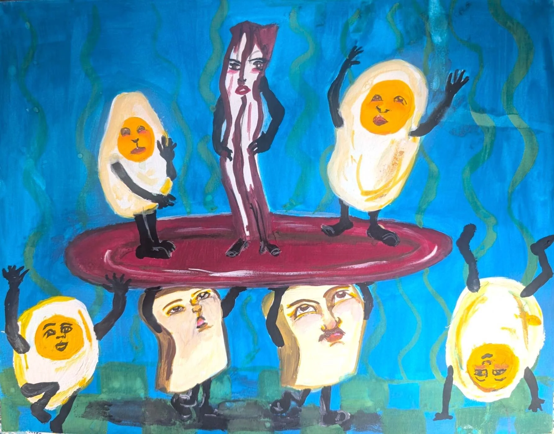 Bacon and eggs