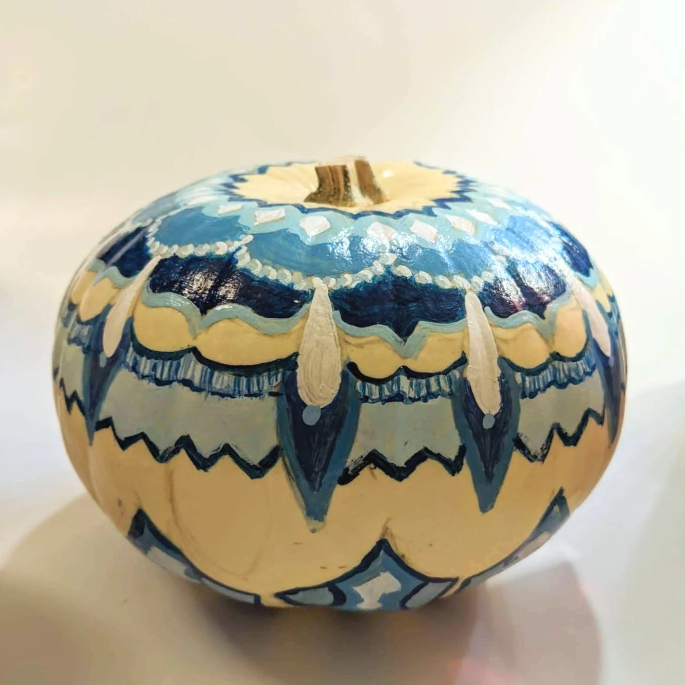 Blue Icelandic gourd