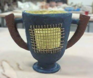 Lattice  vase
