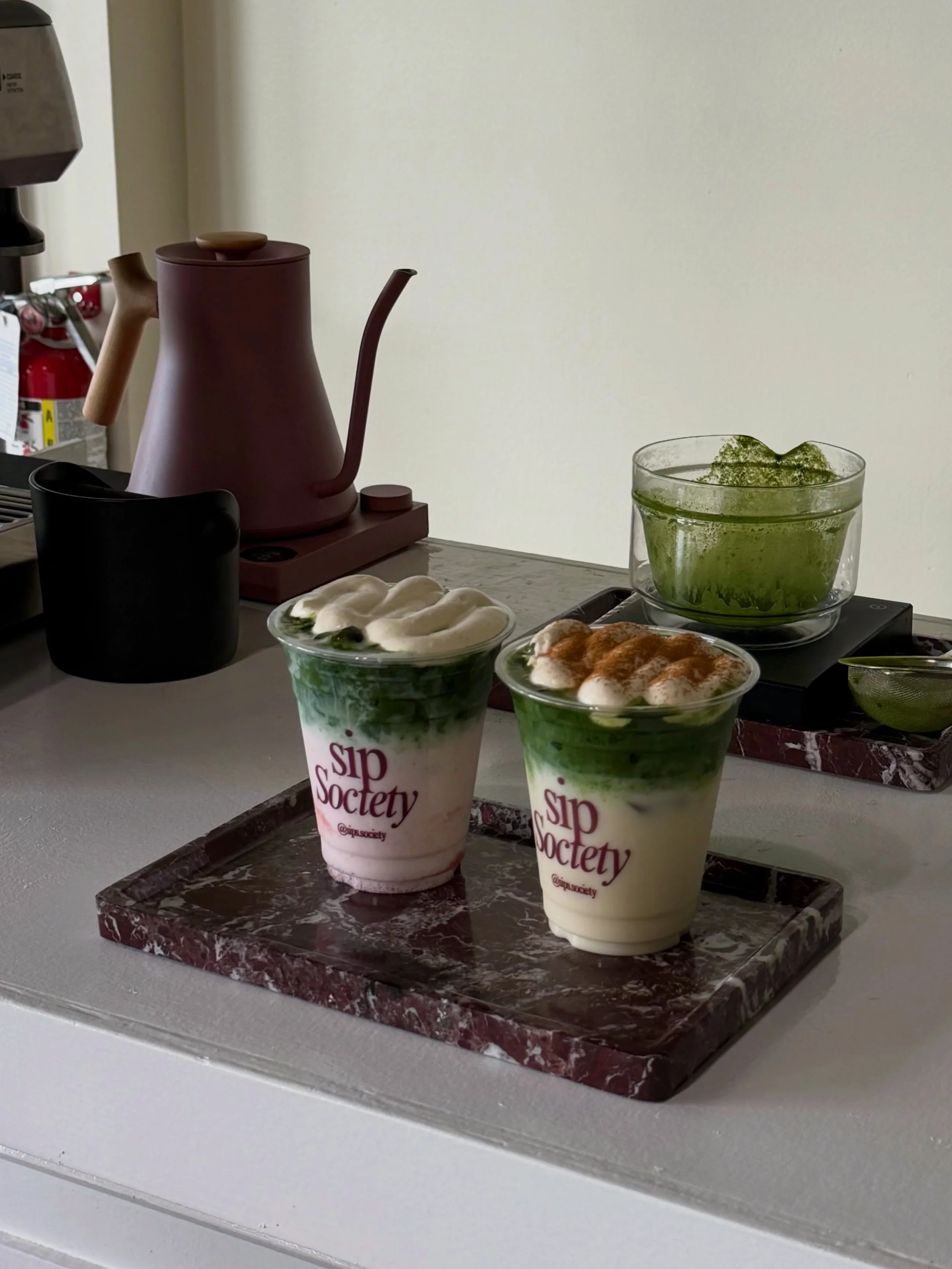 For the matcha girlies 🤍

📍 Pure Motion Pilates Fri-Sun