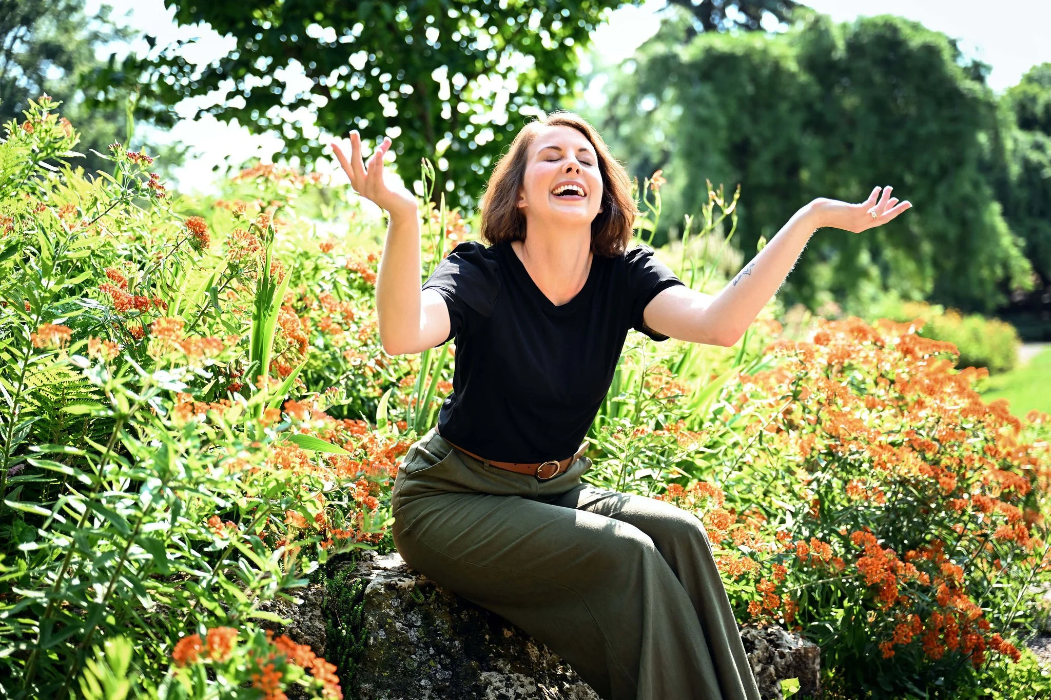 Courtney Burnett as a travel advisor
