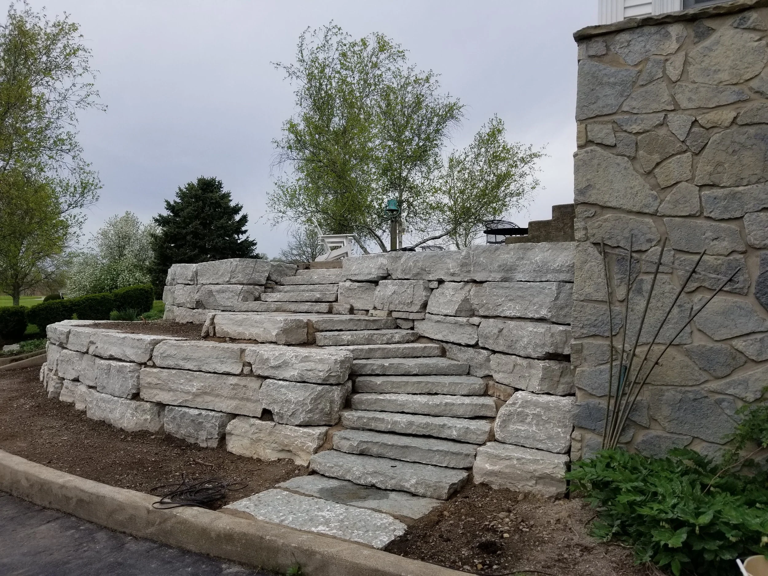 After Stone Retaining Wall Dayton Ohio.jpg