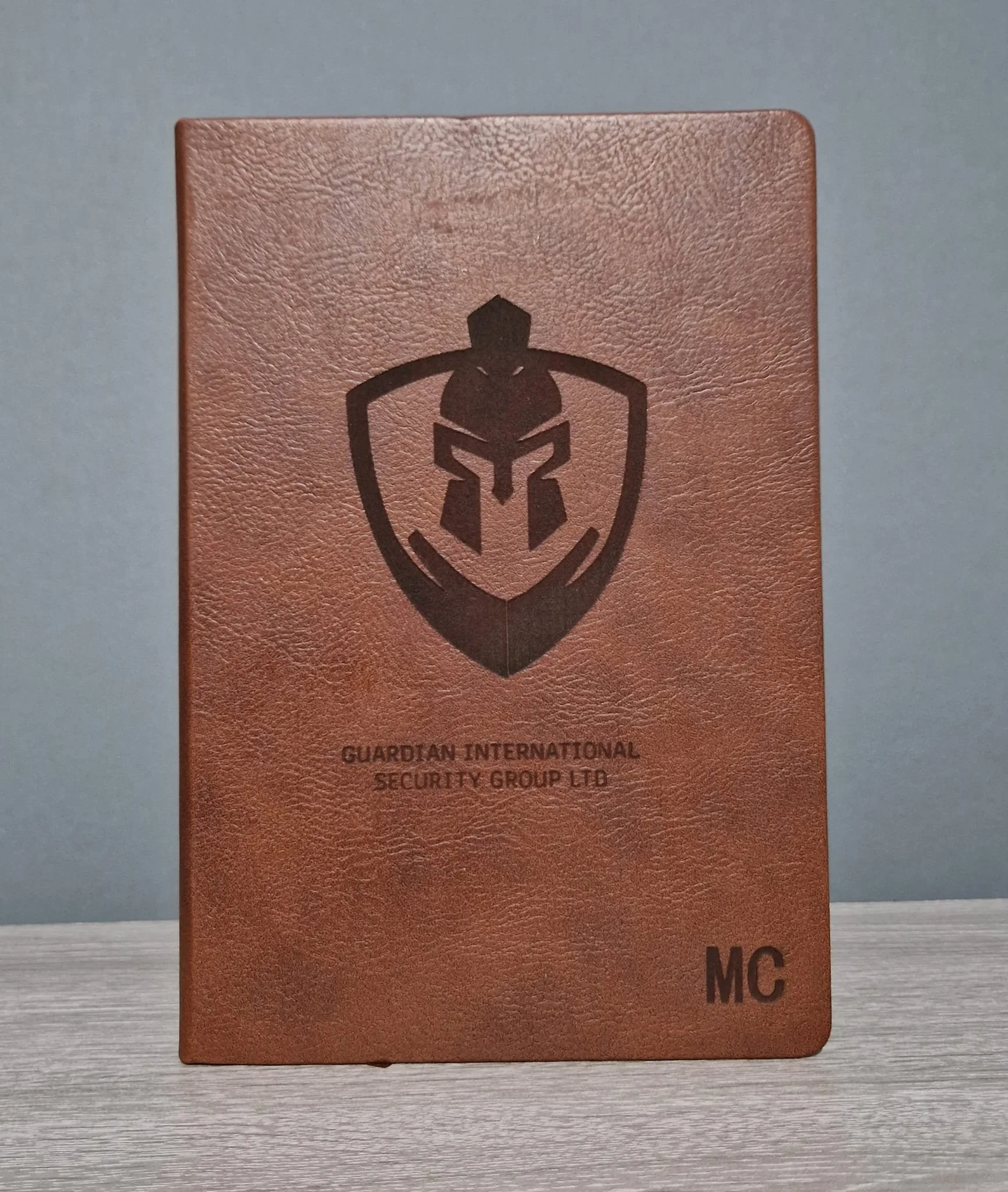 Custom Engraved Leather Book
