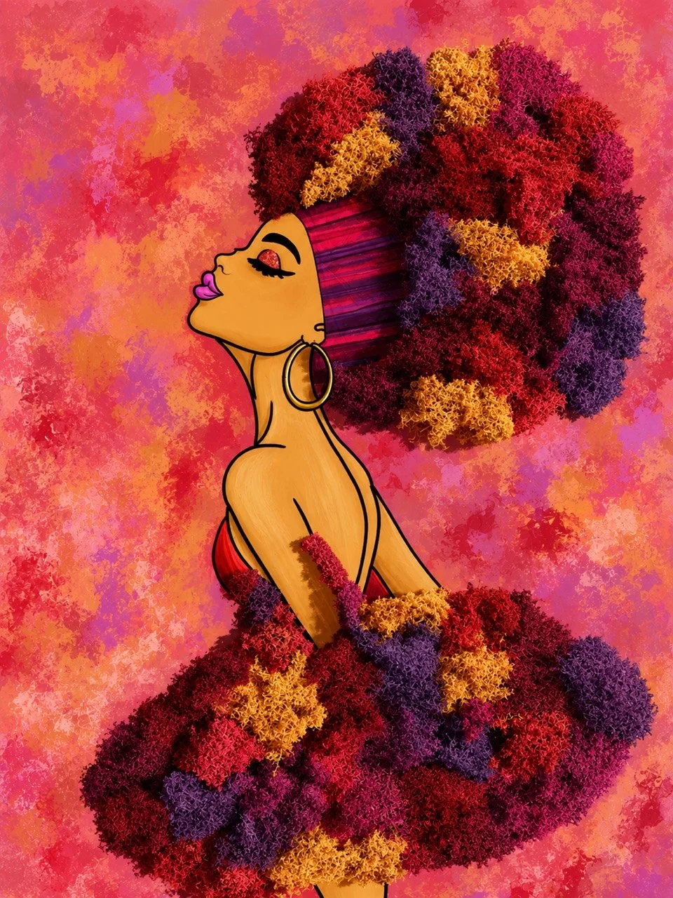 Dance Of Blooming Print