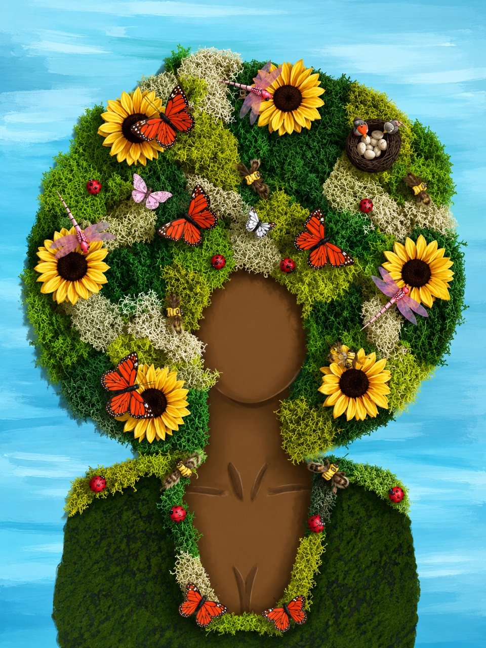 Rooted In Green! Print