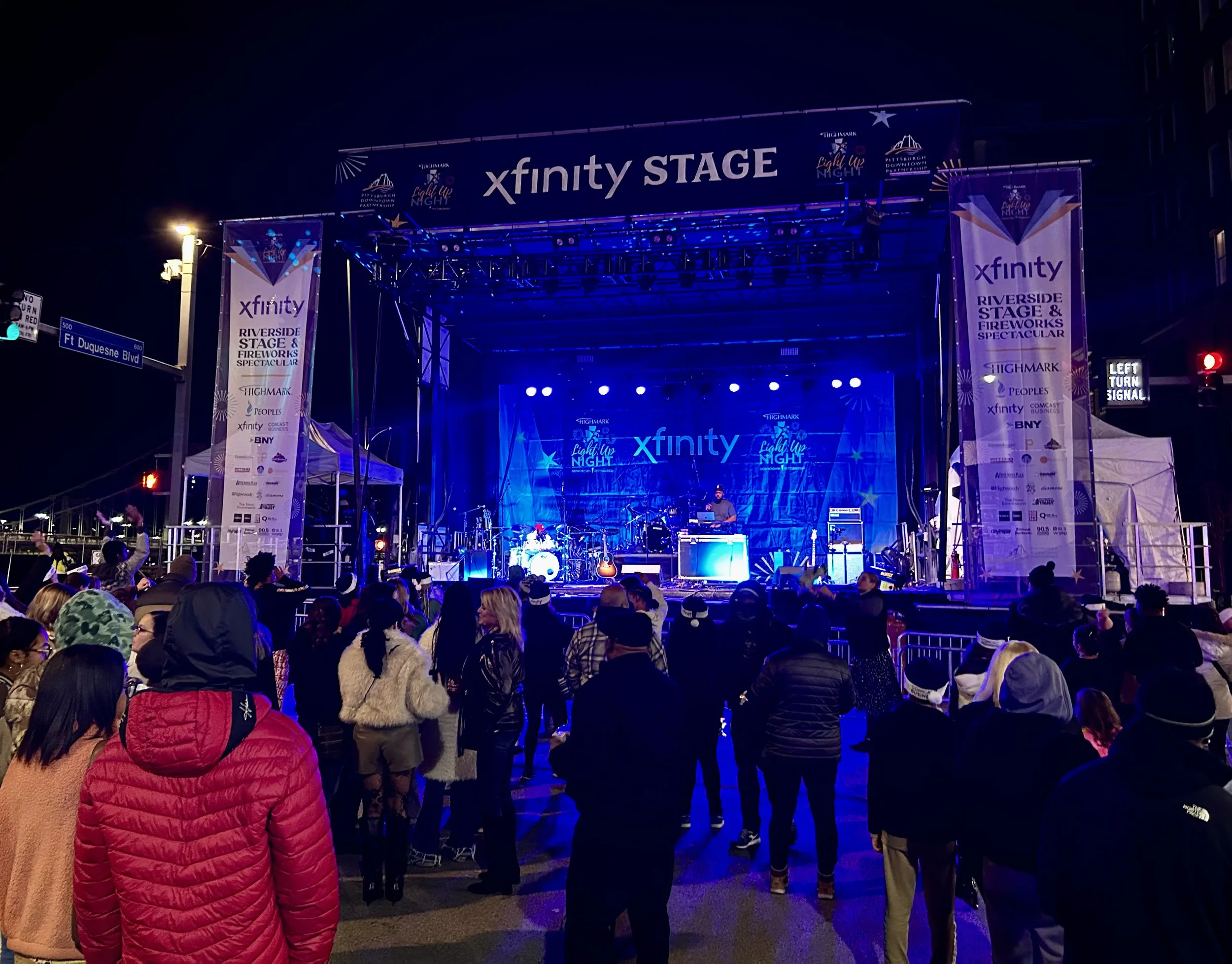 Pittsburgh Light Up Night - Xfinity Stage