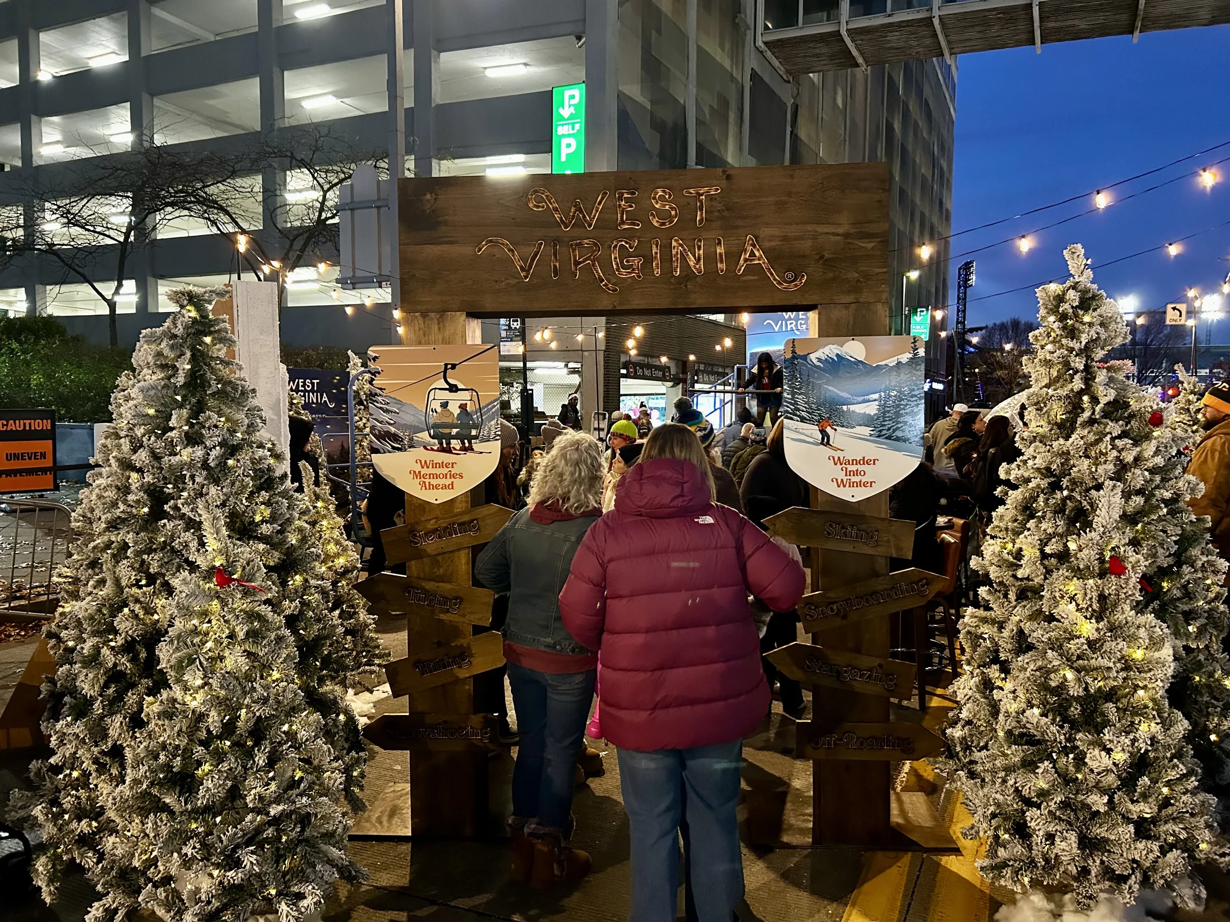 Pittsburgh Light Up Night - West Virginia Sponsor