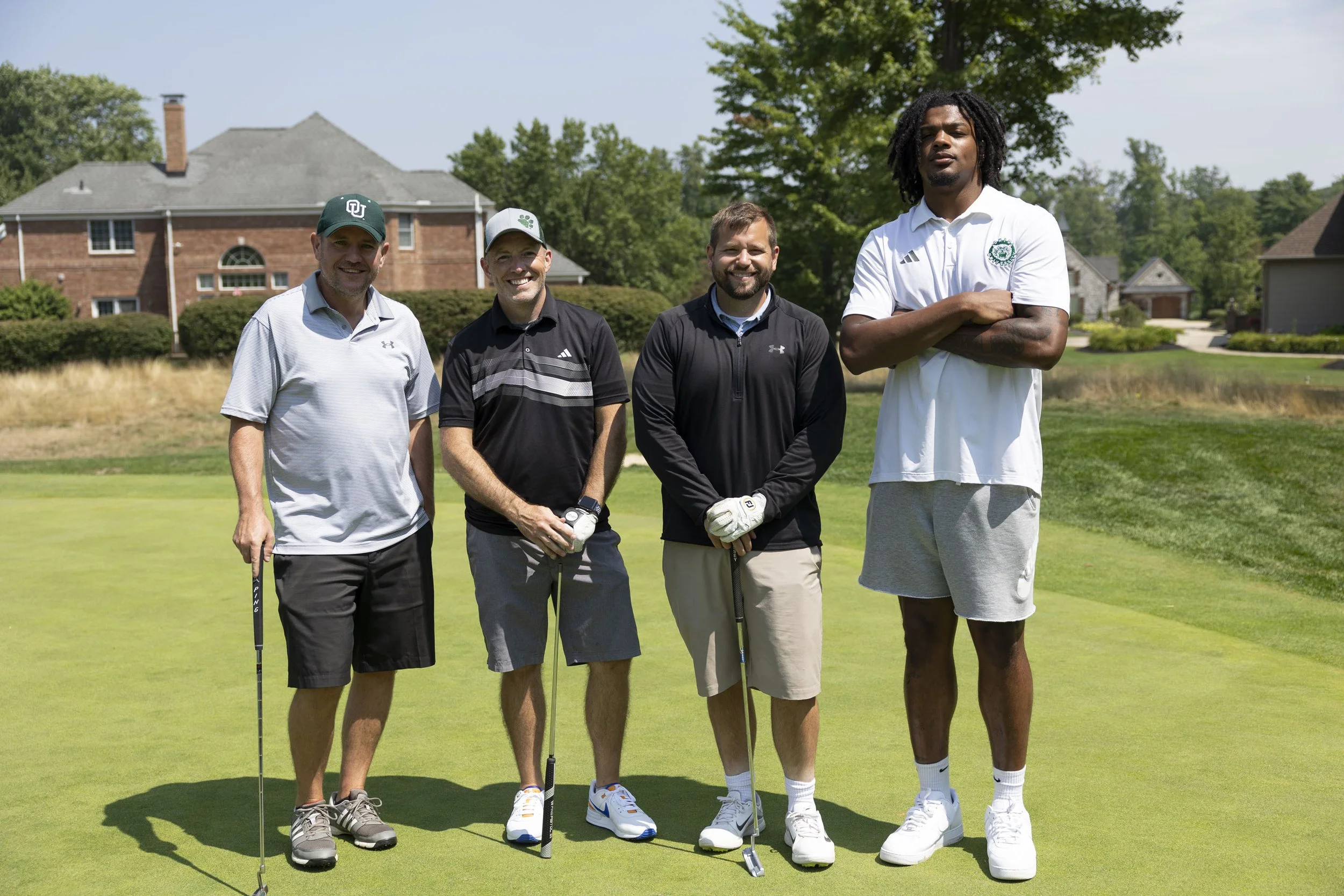 Members of Ohio University Men's Basketball Team