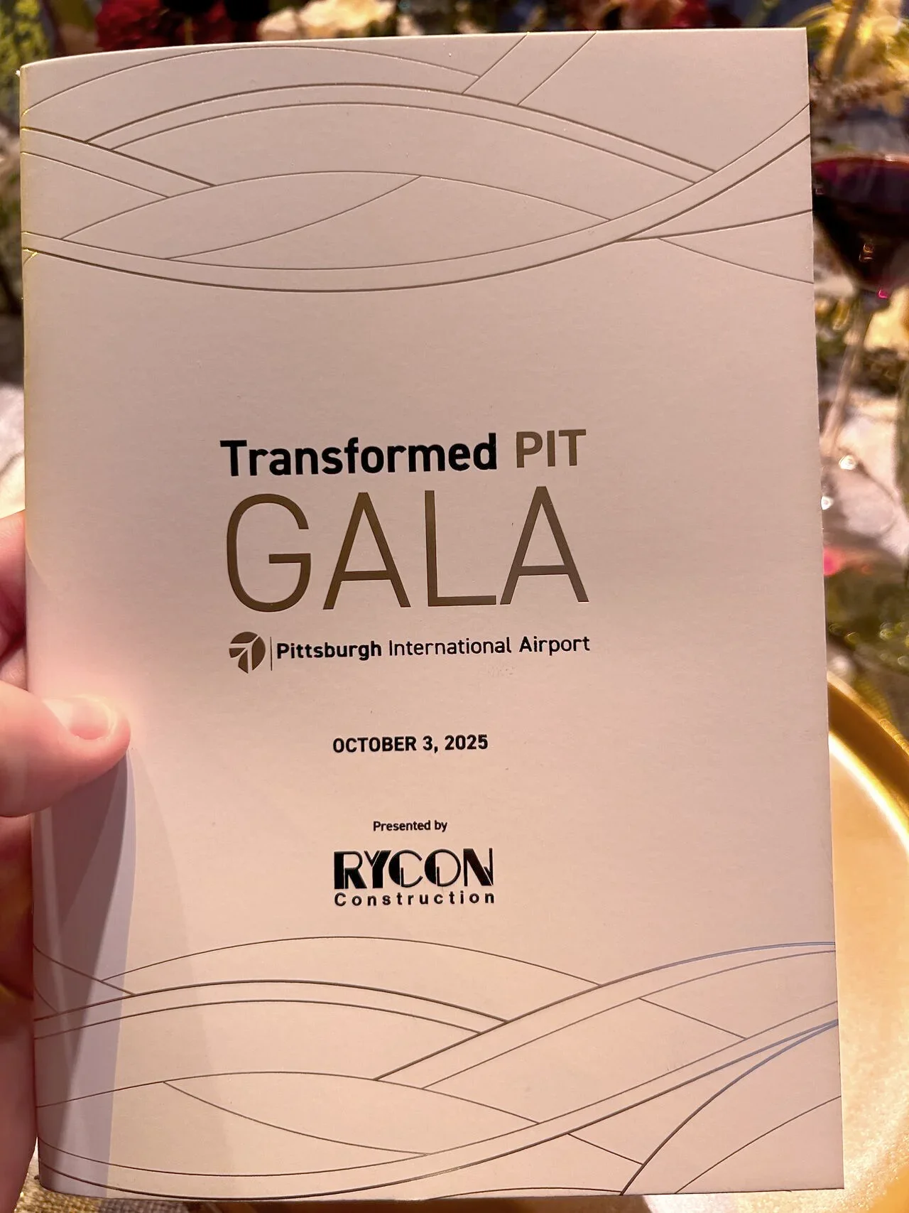 Pittsburgh International Airport Gala Program