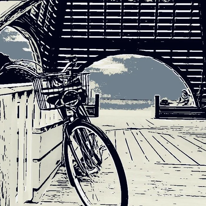 The iconic 30a.  Seaside, Florida