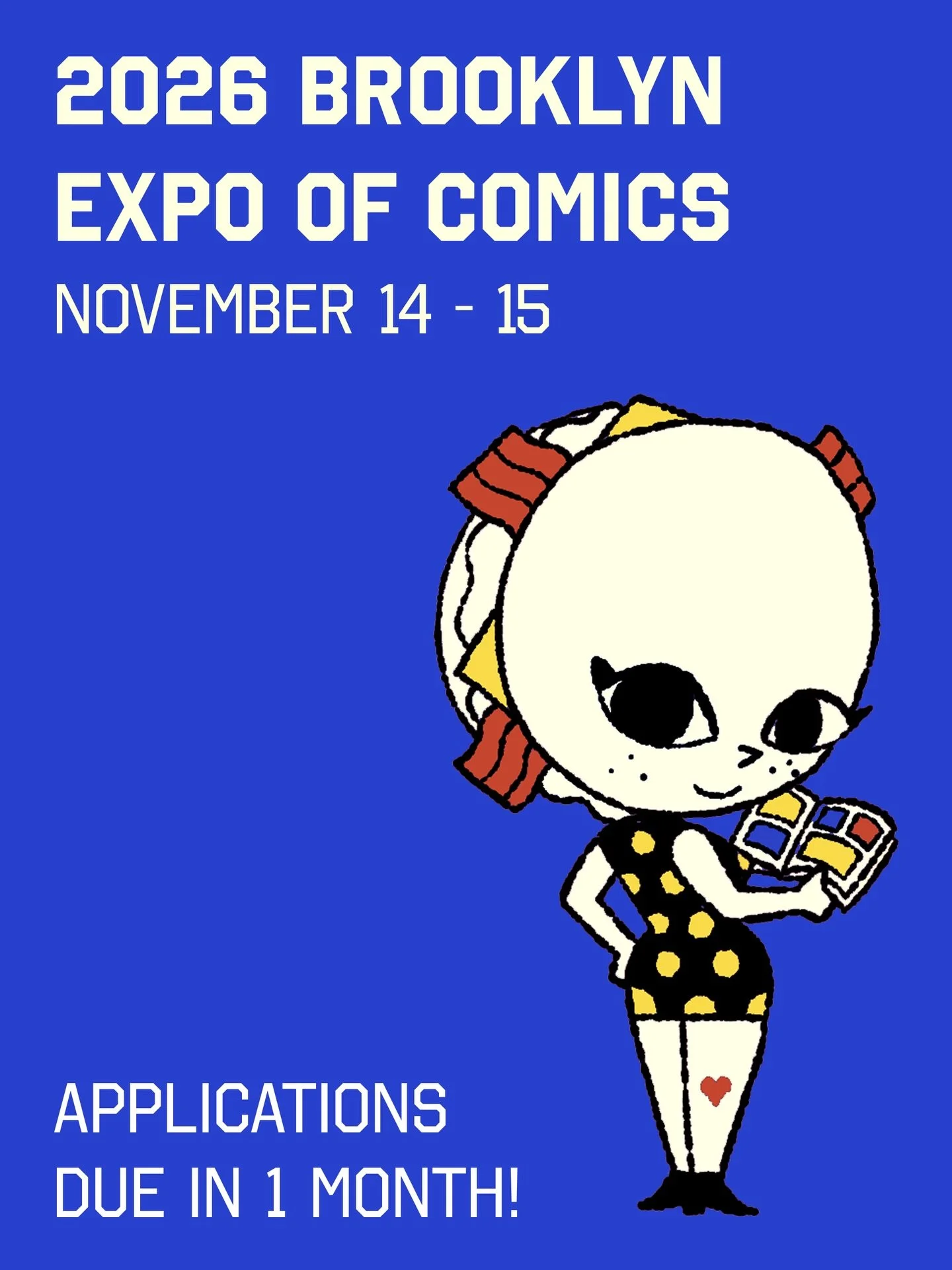 BEC applications are due in exactly 1 month, Sunday, May 17th, 11:59PM EST! Link in bio to apply.

Got questions about the application? Check out our website&rsquo;s FAQ for your answers, or reach out to hello@bodegacomics.org