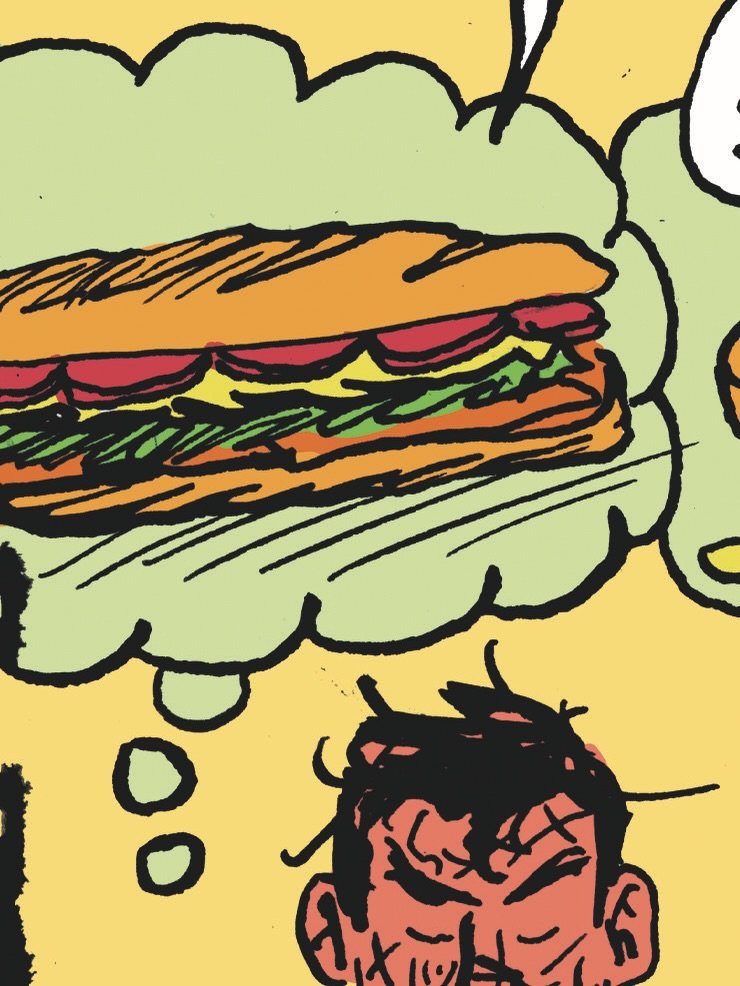 Getting hungry? Make sure to save your appetite, we&rsquo;re in the kitchen cooking up something big! 🥪 

Come celebrate comics with us all weekend long at Our Lady of Mount Carmel Church in Williamsburg, Brooklyn November 14 and 15. For more inform