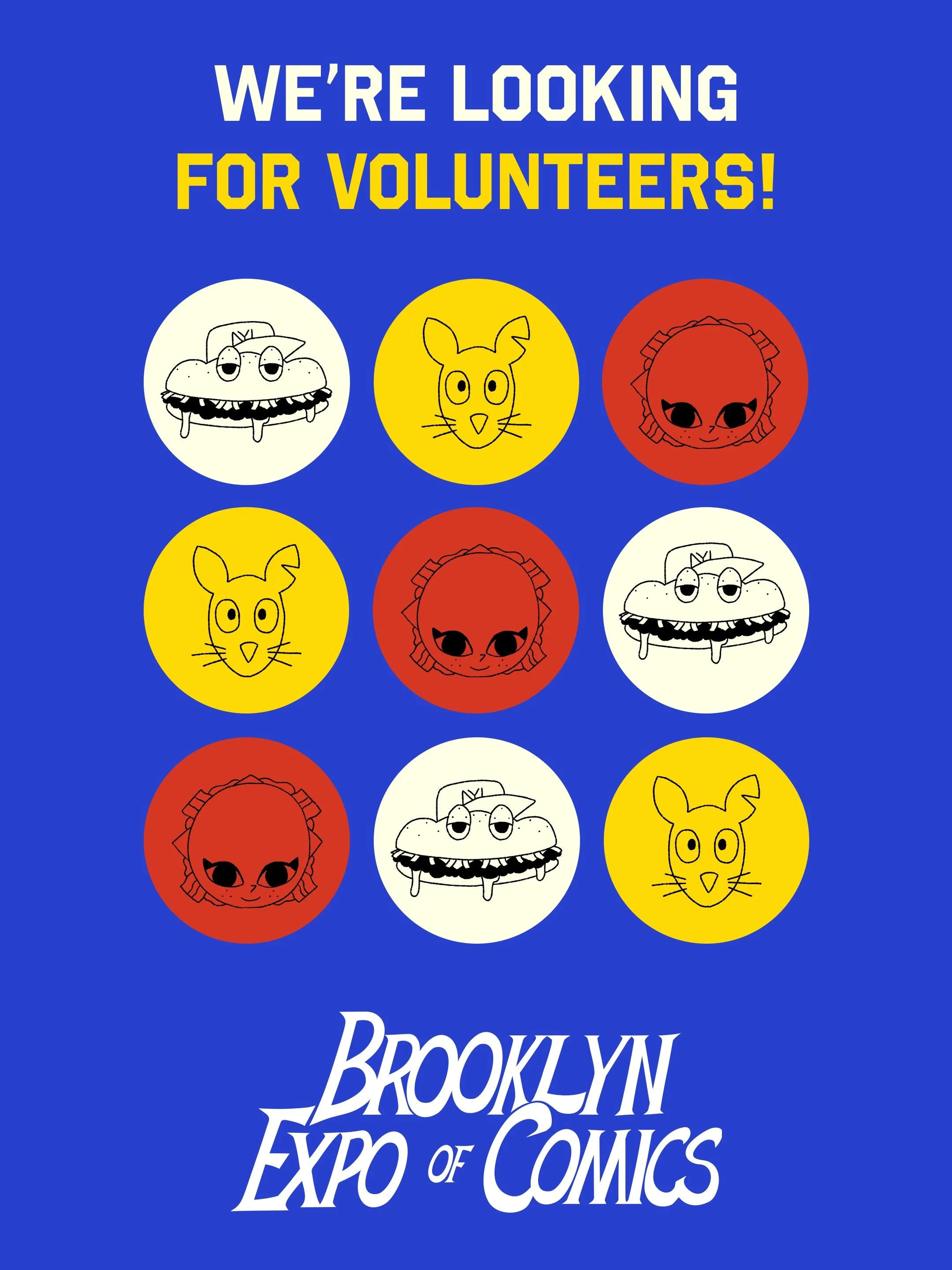 Want to get involved with BEC? We&rsquo;re looking for volunteers available Friday, November 13 to Sunday, November 15 to help with event setup/breakdown, exhibitor and guest relations, and more! Link in bio for signup form.

Come celebrate comics wi