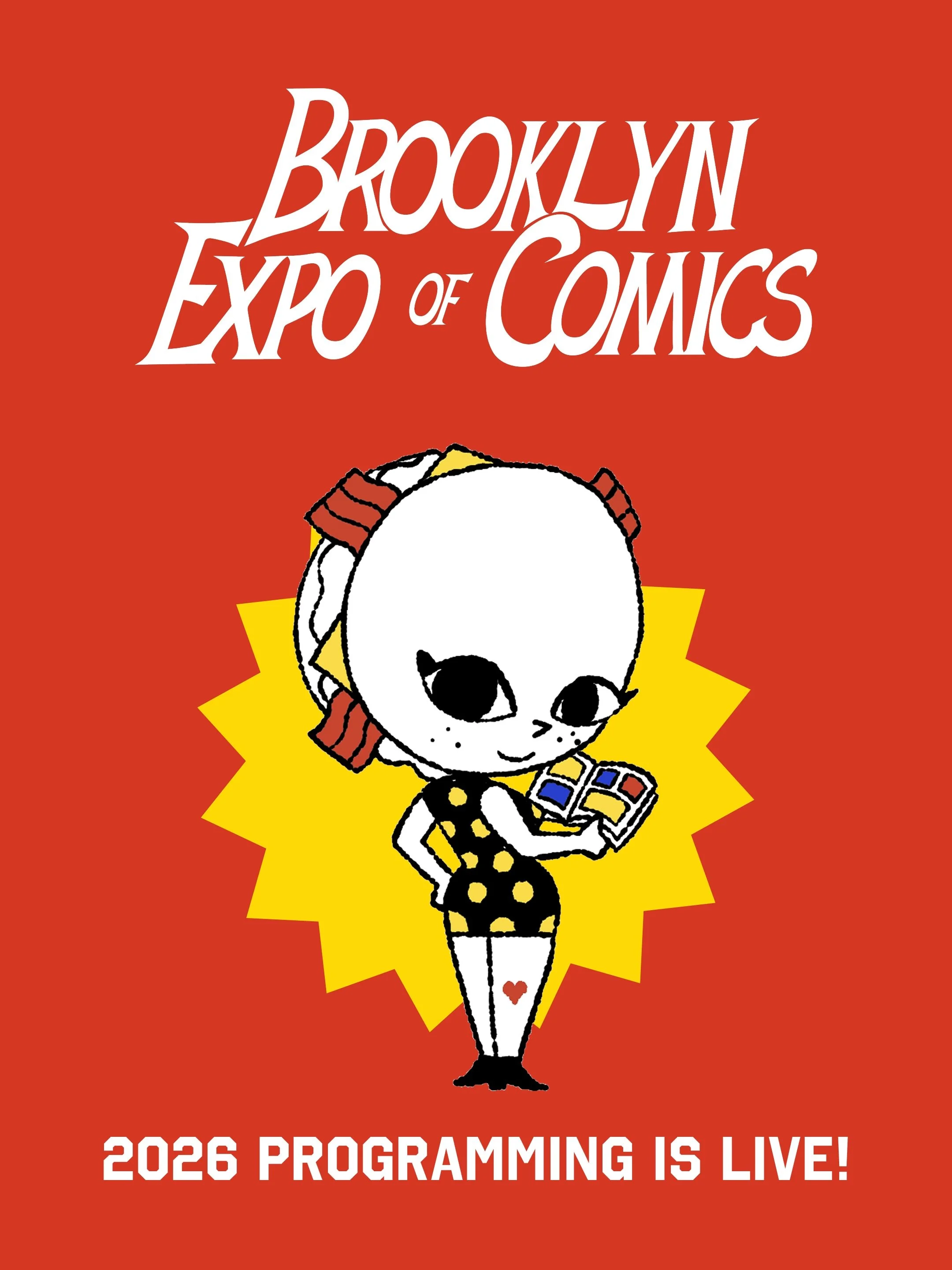 Announcing our programming for this year&rsquo;s BEC!

BEC is delighted to announce our 2026 programming slate! Curated by Gabe Fowler of @desertislandcomics, our panels will take place during the fair, from November 14 to 15, in the lower level of O
