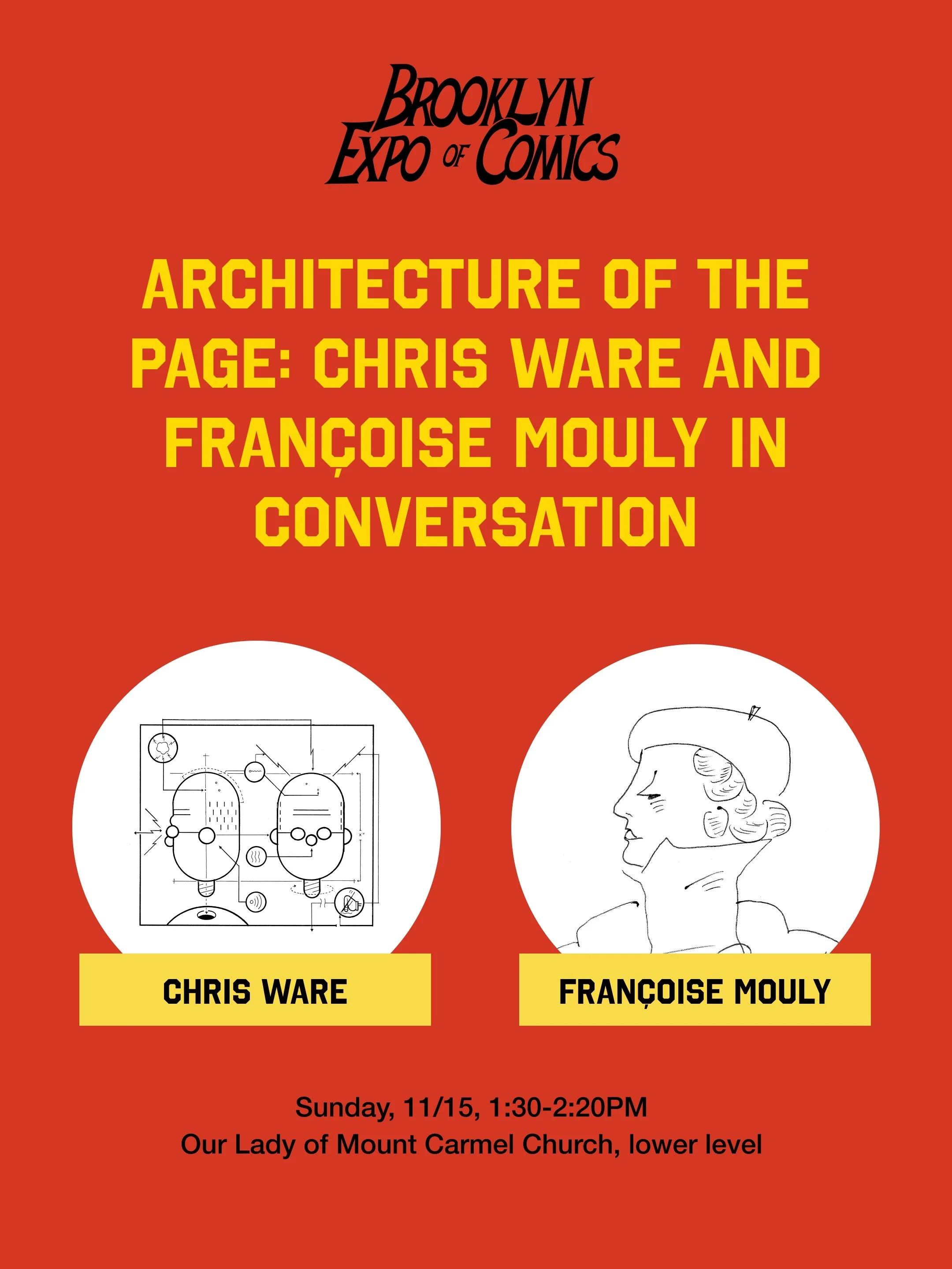 Chris Ware and Fran&ccedil;oise Mouly (@fmtoon) discuss the architecture of the comics page, the relationship between drawing and design, and the possibilities of print. Ware&rsquo;s intricate books, including &ldquo;Jimmy Corrigan&rdquo;, &ldquo;Bui