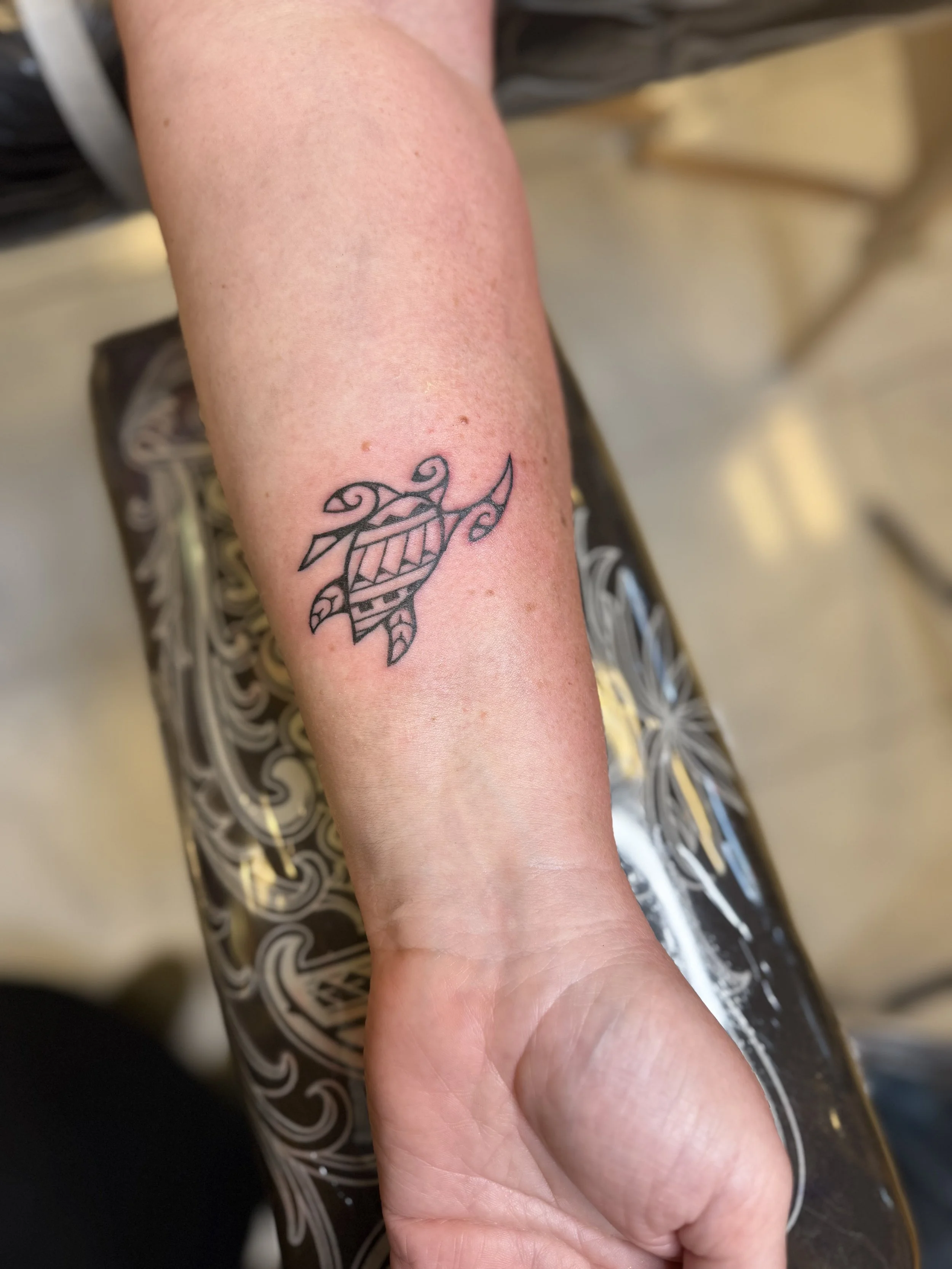 Honu Turtle Custom Polynesian Monarch Tattoo Hawaii.jpeg