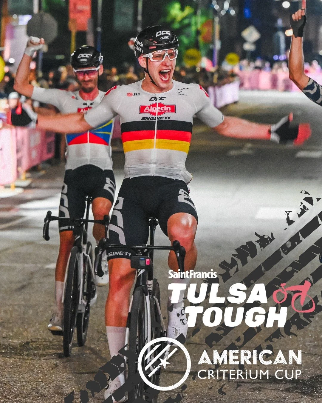 Tulsa, ACC 2026 is coming in hot! 🔥

Saint Francis Tulsa Tough kicks off the 2026 ACC season on June 5. The fast courses, packed neighborhoods, live music, and thousands of fans who show up and show out every single year have earned the race a reput