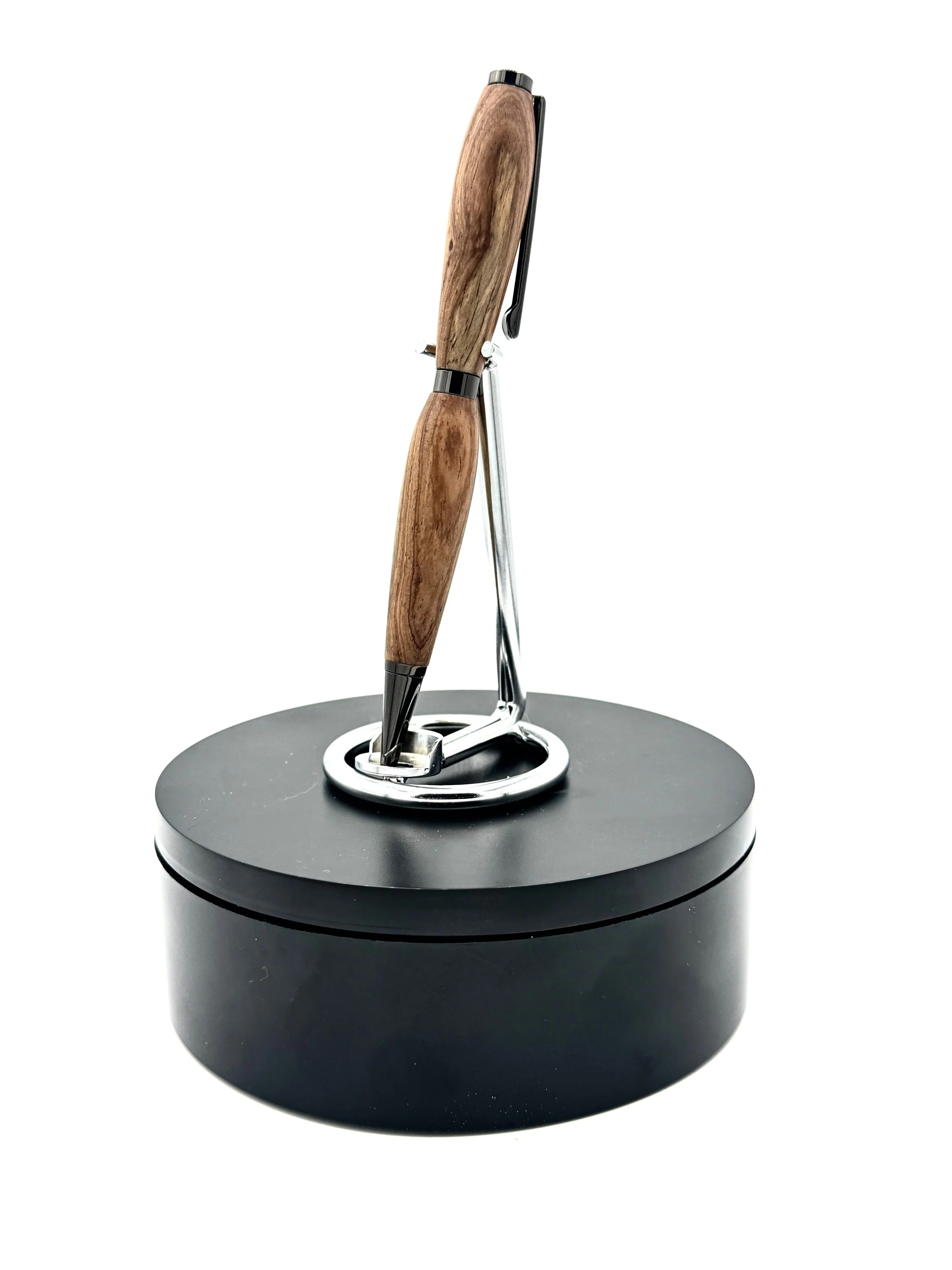 Honduran Rosewood Executive Pen with Black Chrome Finish