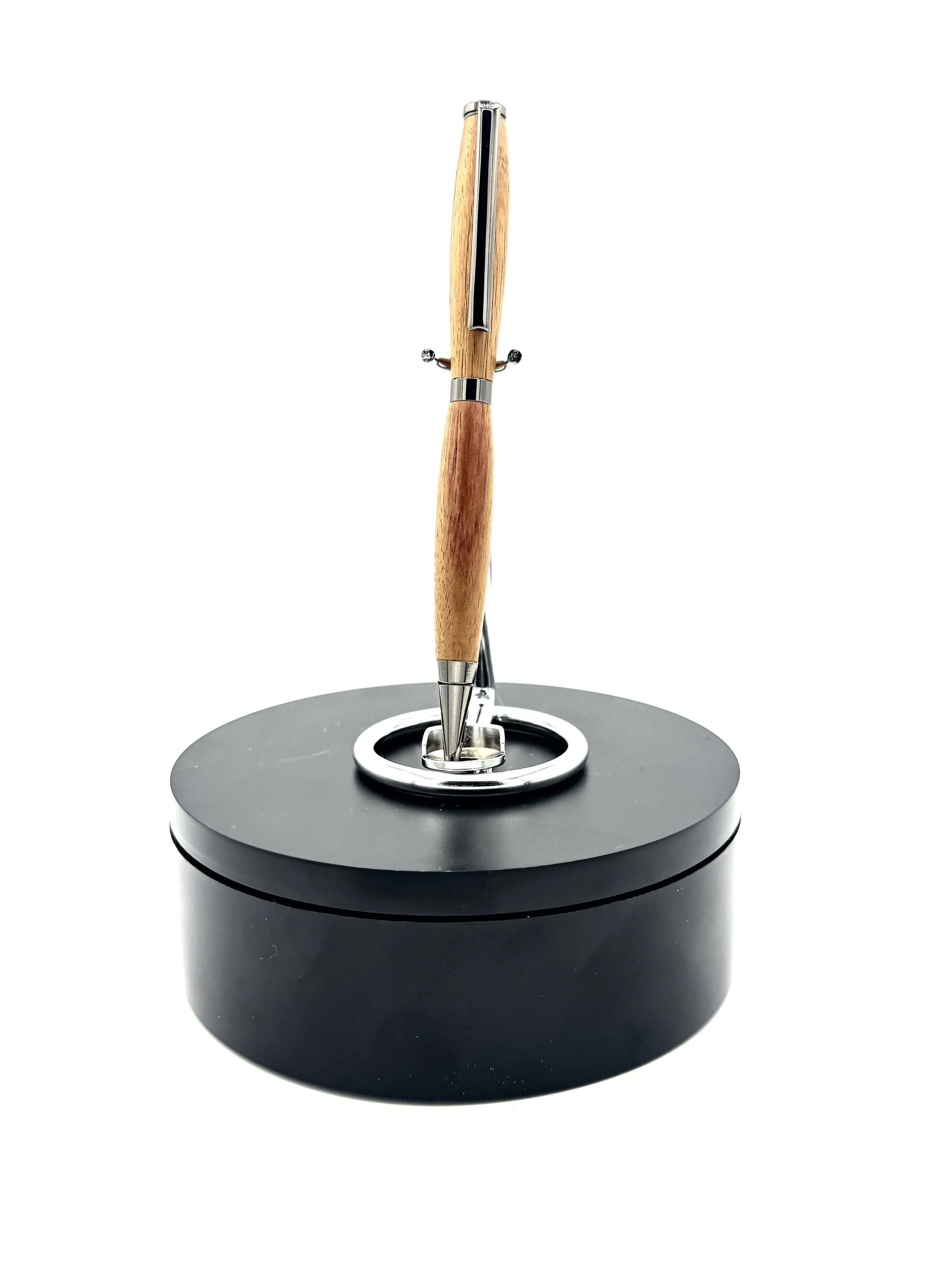 Canarywood Classic Twist Pen with Black Chrome