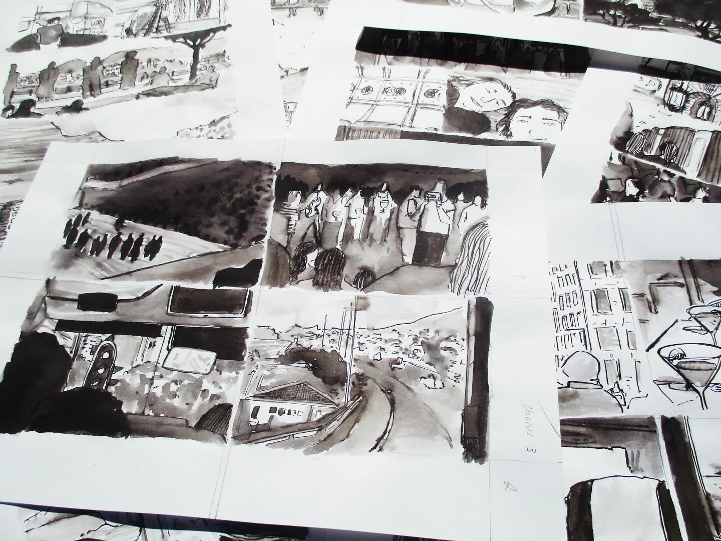 Finals from my zine of South Africa
~ ink, dip pen

#illustration #ink #reportage #zine