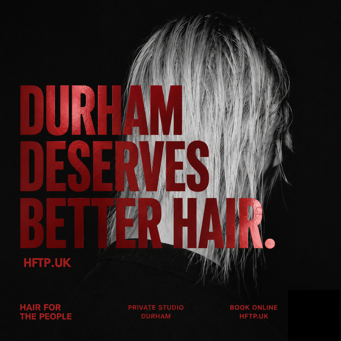Hair for the People Durham — professional hair colour and blonding specialist