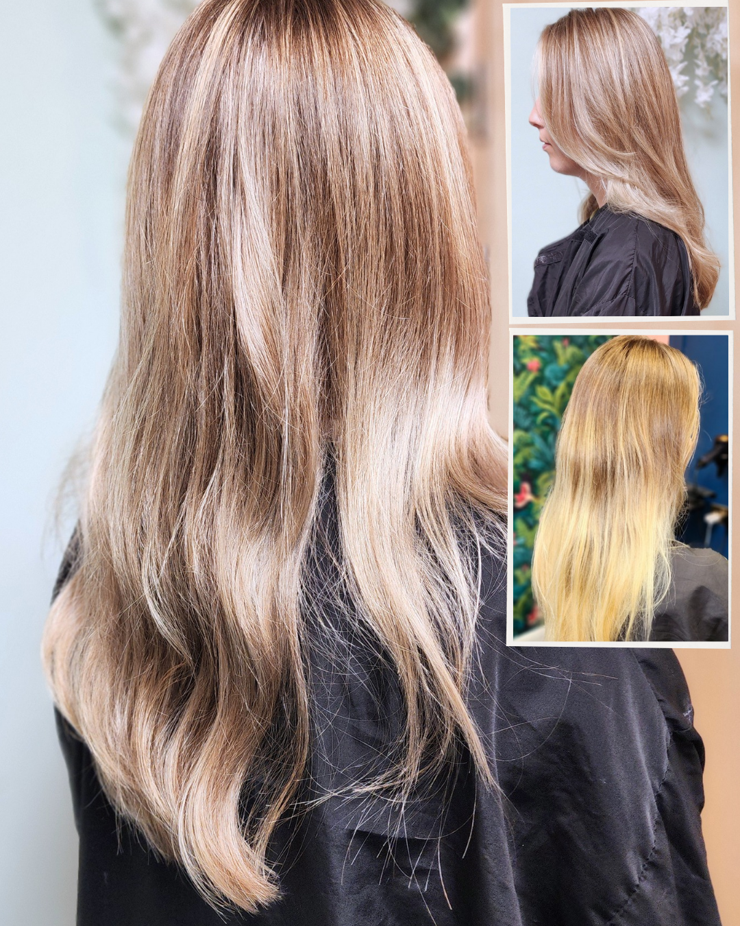 Balayage result — lived-in blonde at Hair for the People Durham